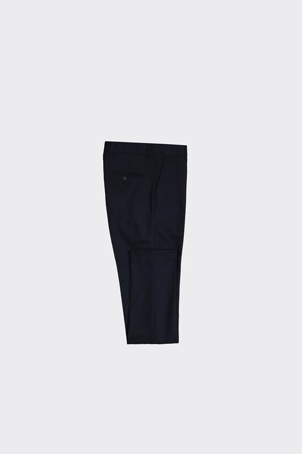 Slim-Fit Pants Navy