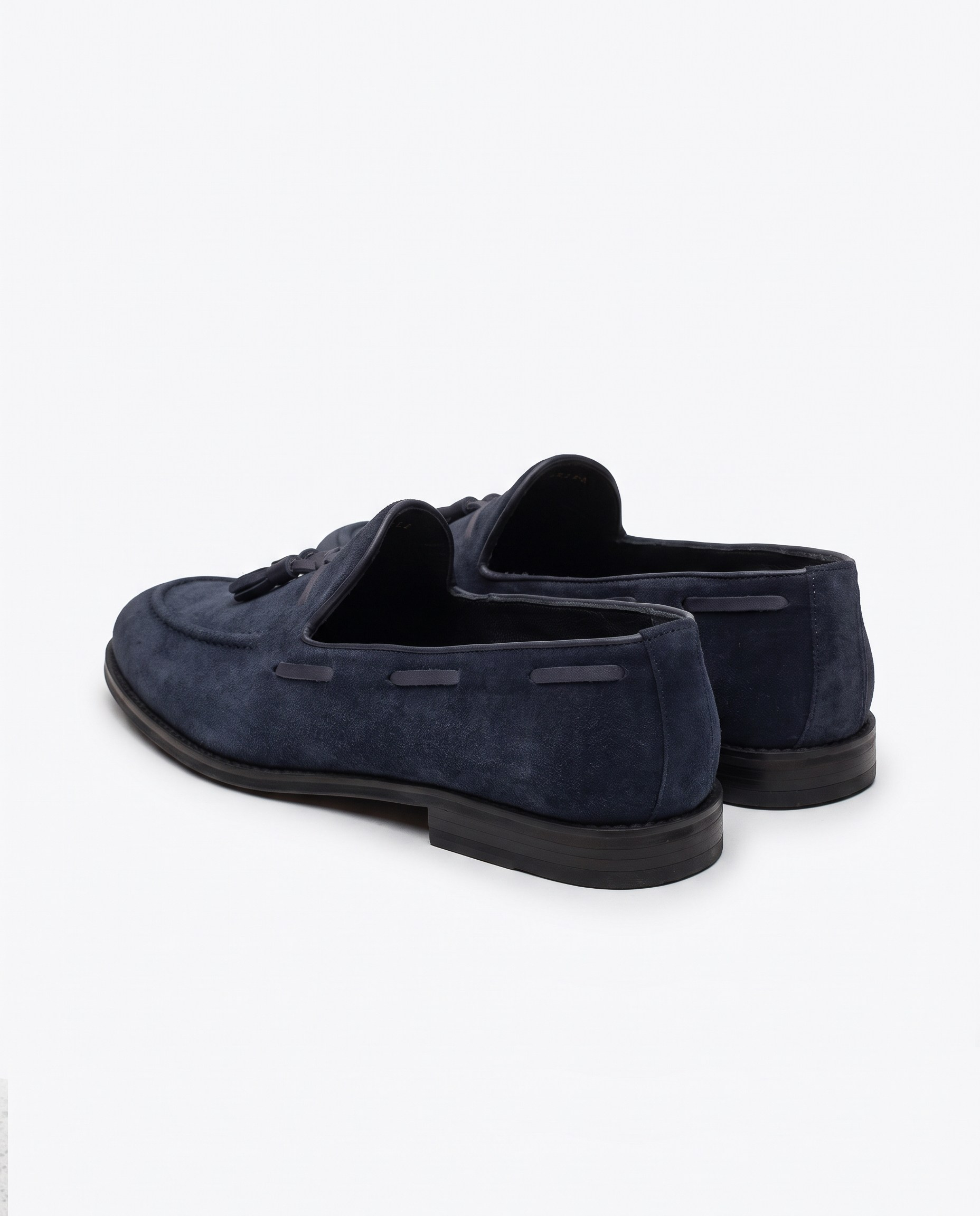 Loafers Navy Suede