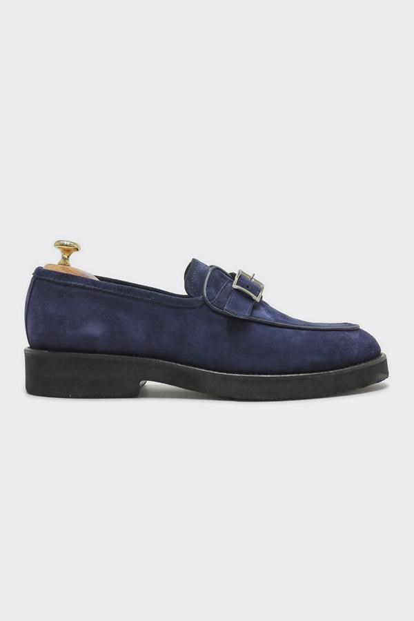 Loafer Ayakkabı Lacivert Süet