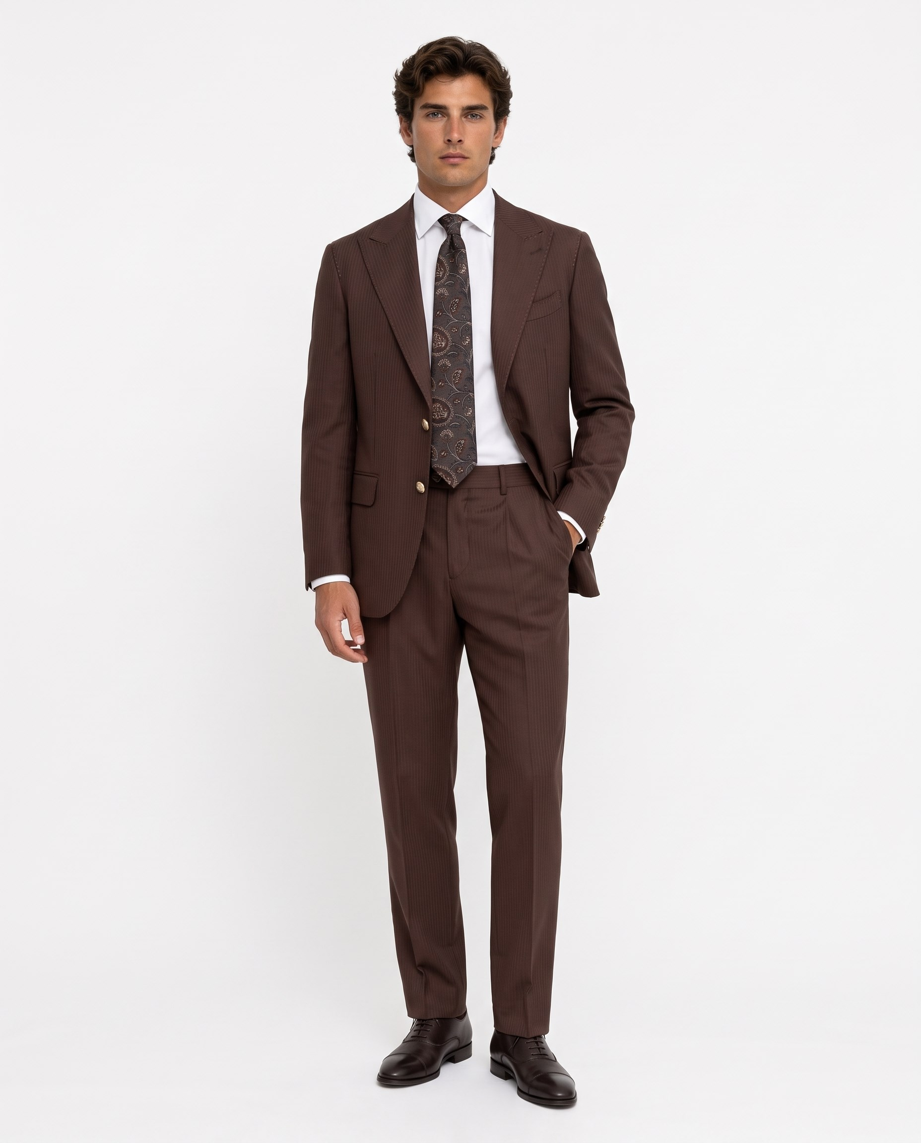 Lucy Rose Takım Elbise Kahverengi