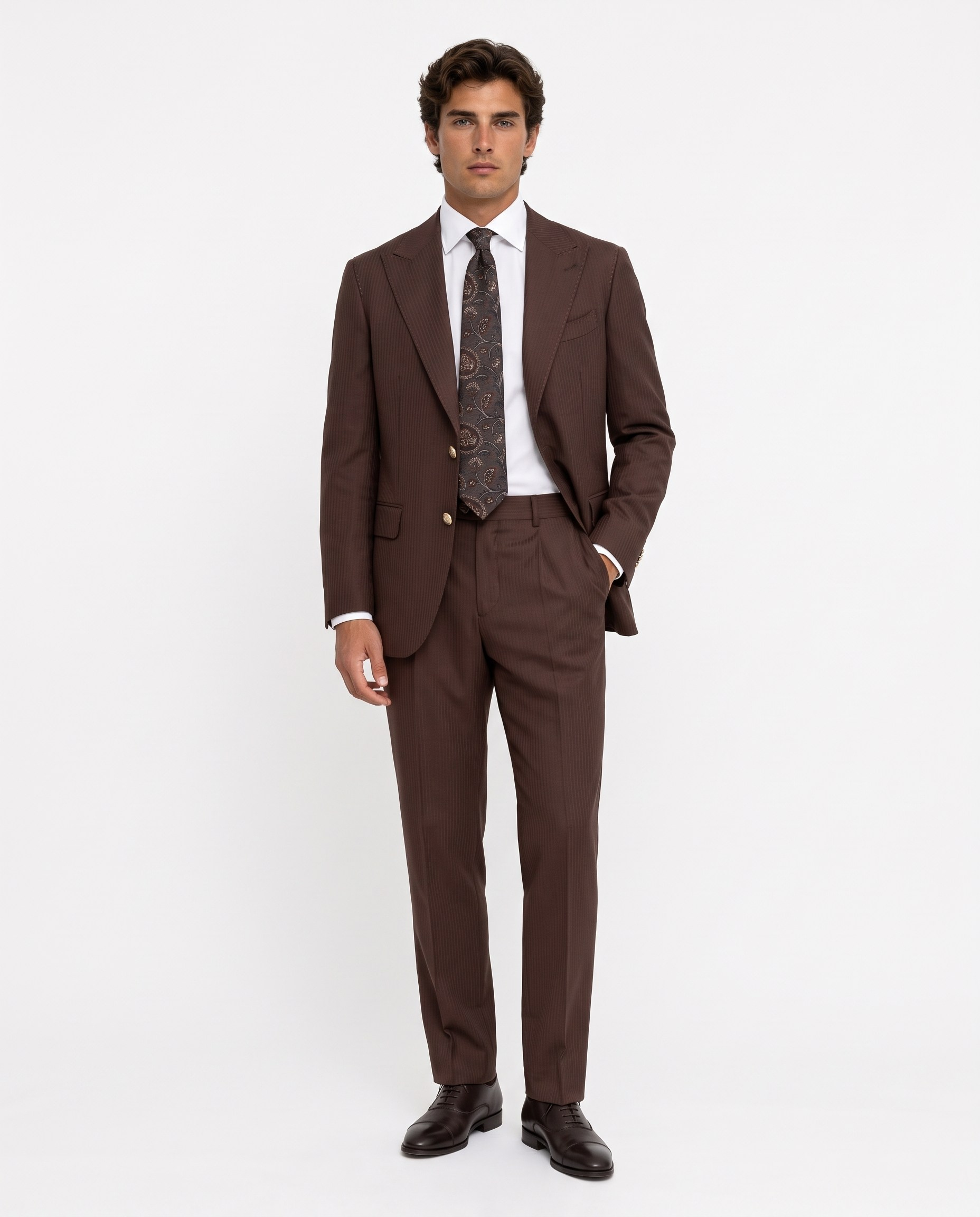 Lucy Rose Suit Brown