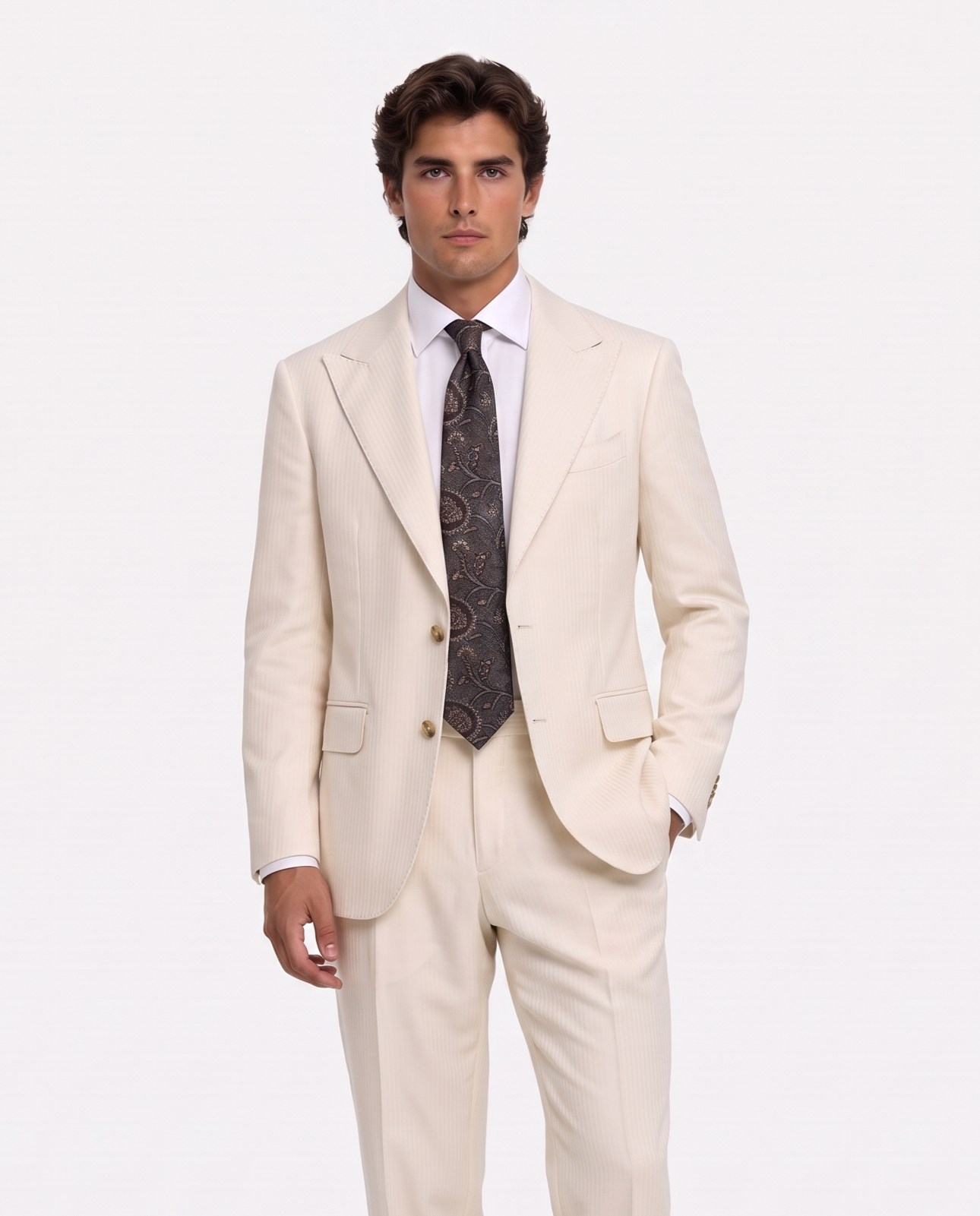 Lucy Rose Suit Cream