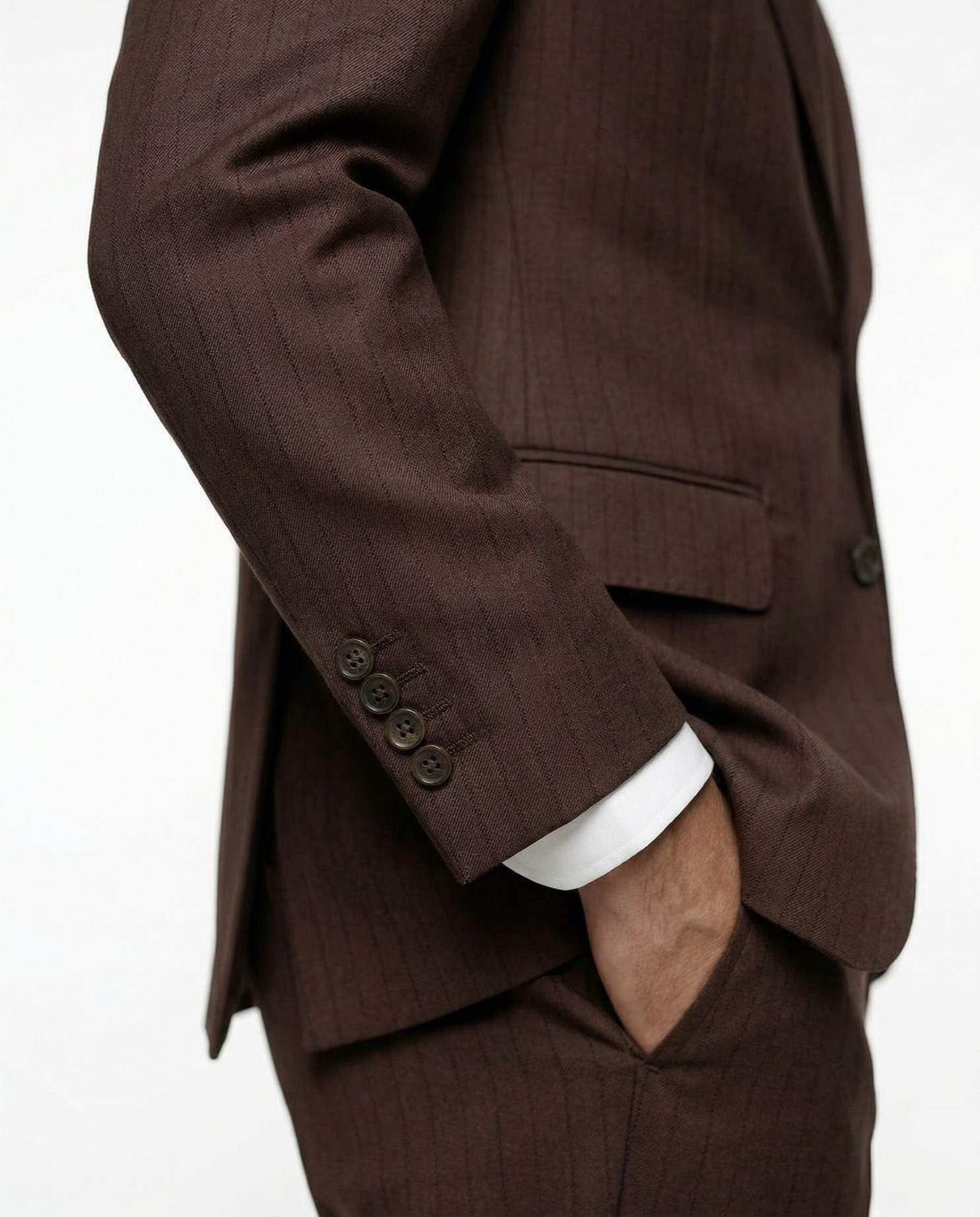 Manly Takım Elbise Bordo