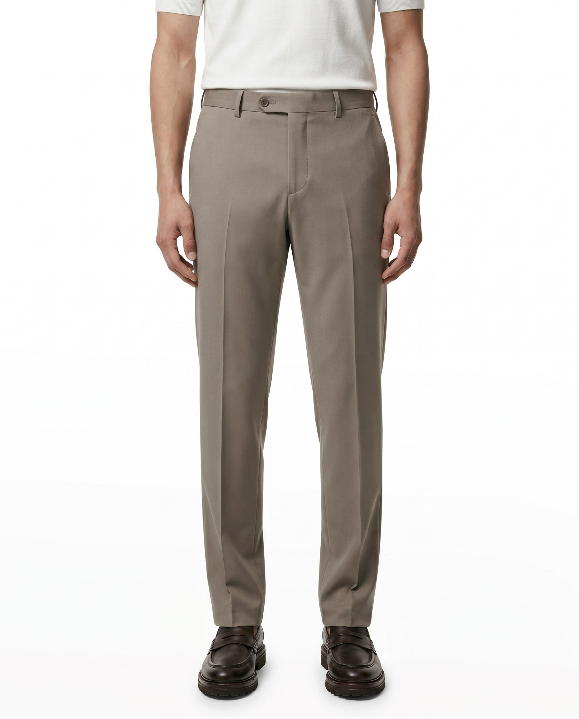 Marcusl Slim Fit Pants Mink