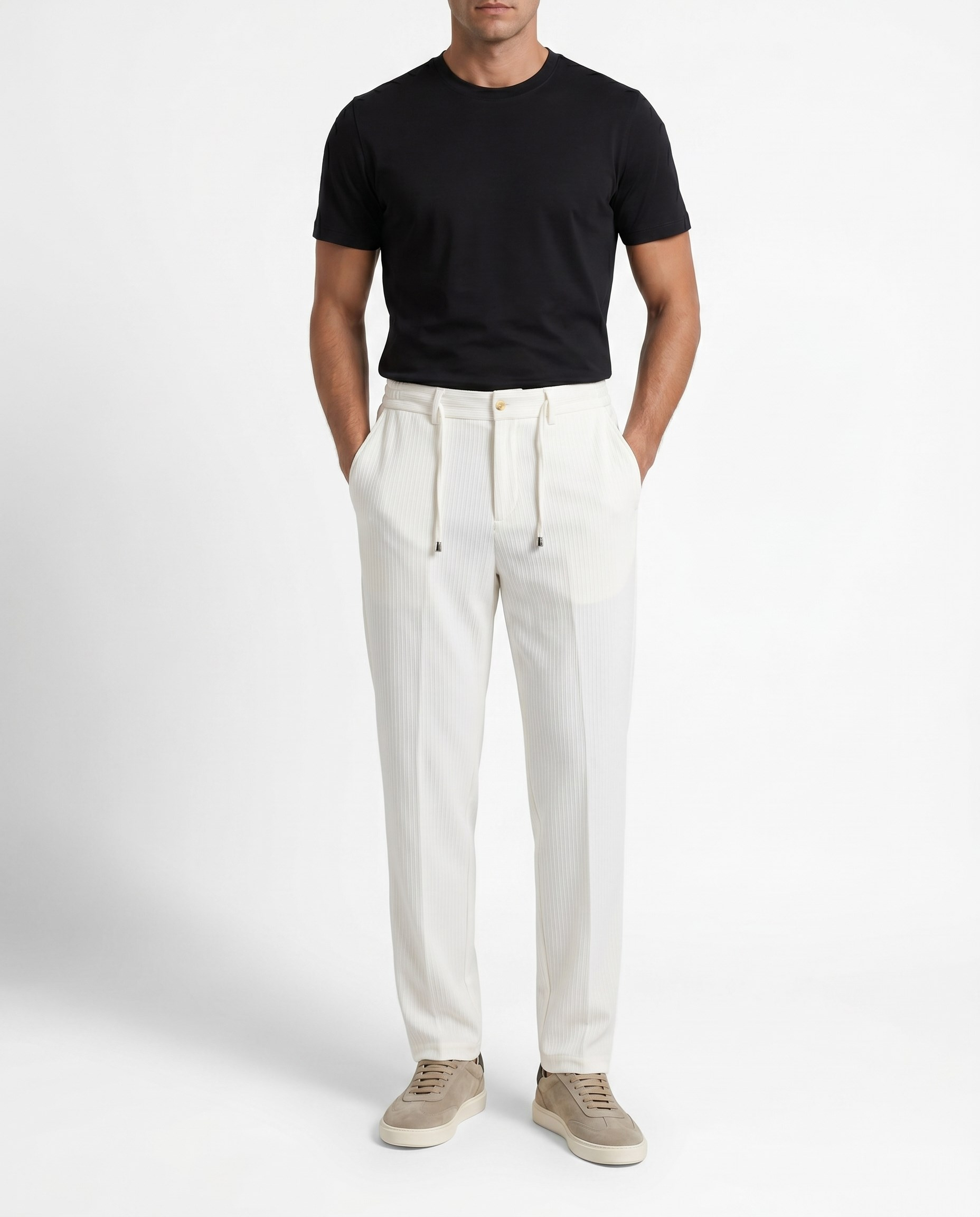 Monarque Jogger Pantolon Beyaz