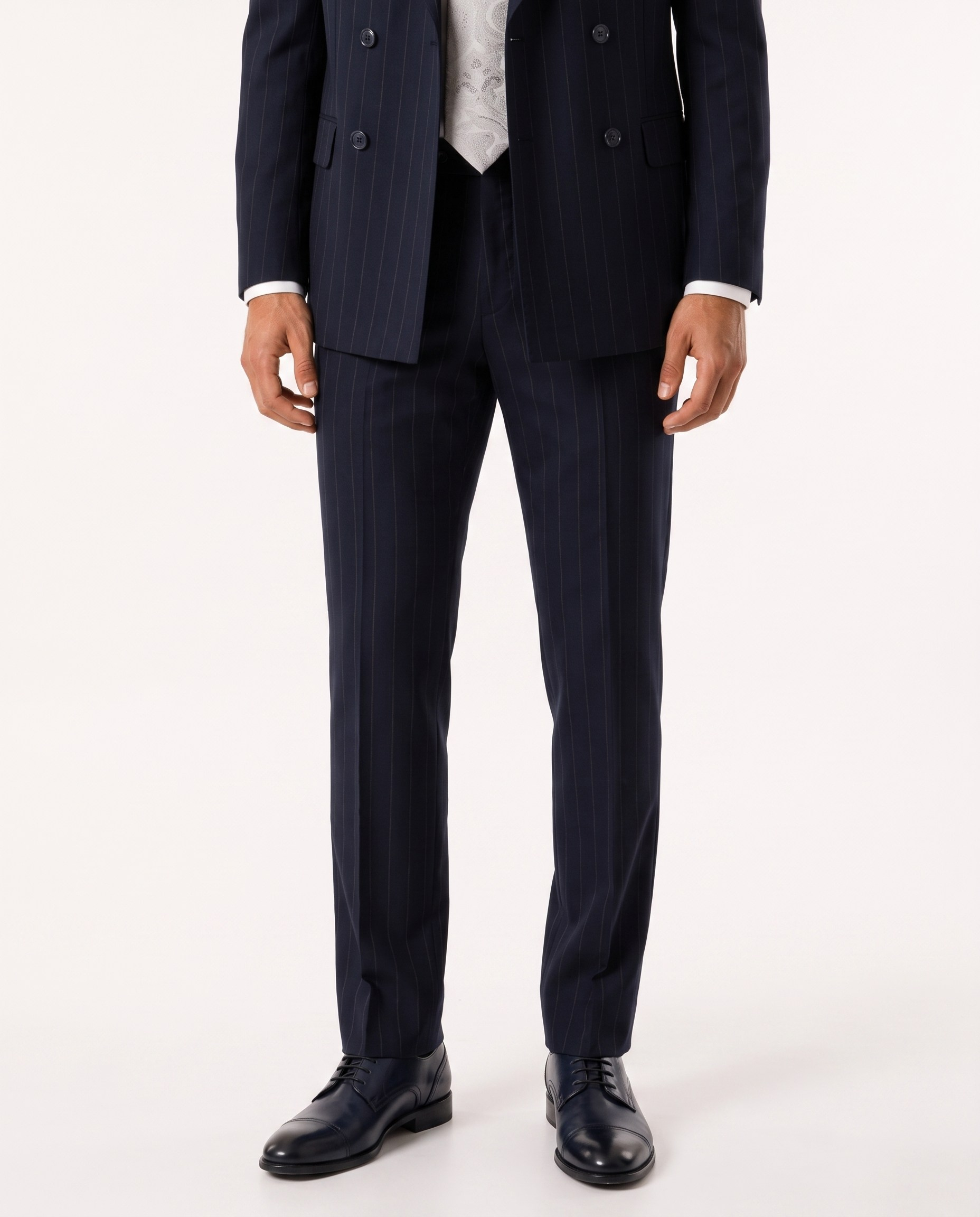 Paganini Double-Breasted Suit Navy