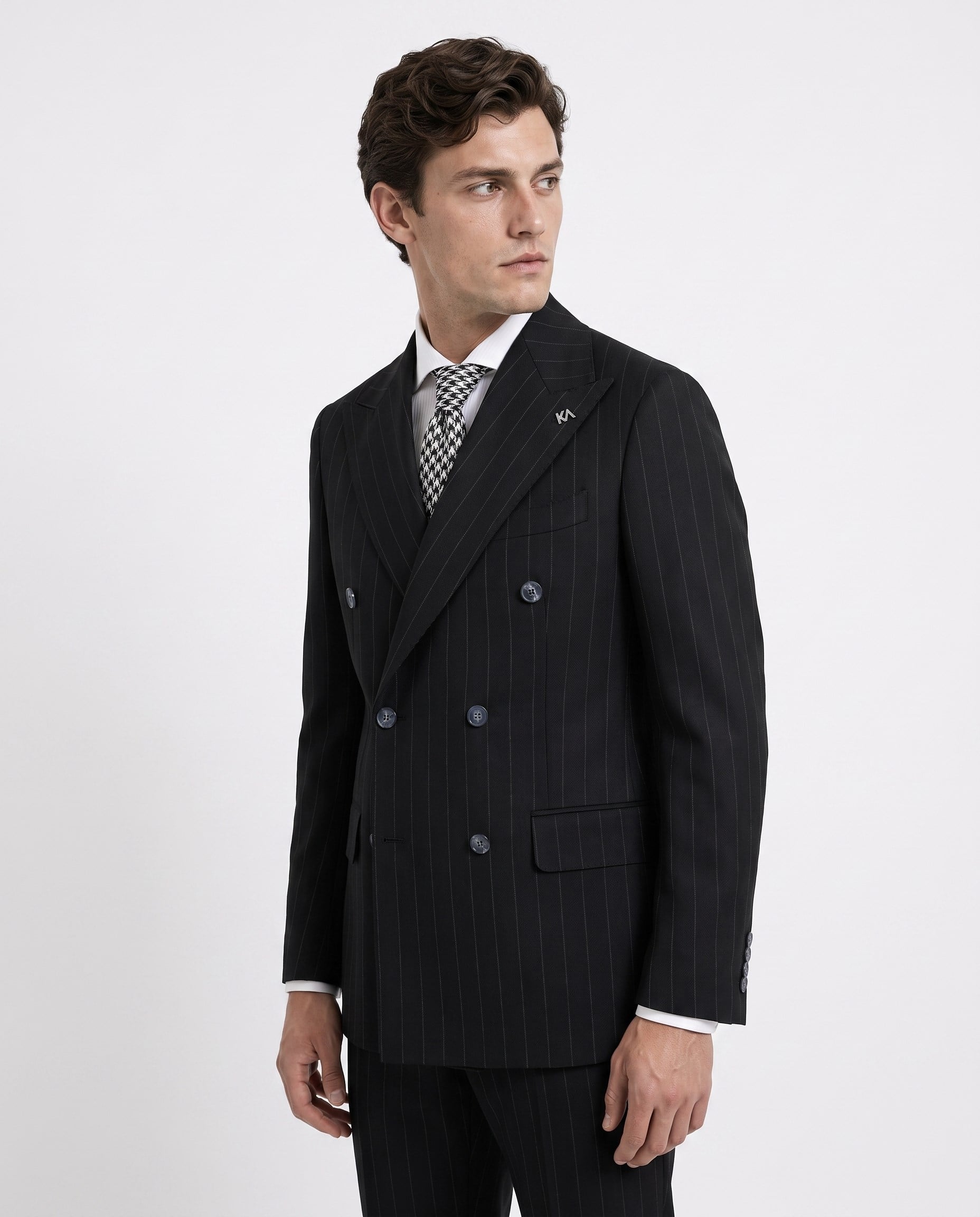 Sandy  Cross-Over Suit Black