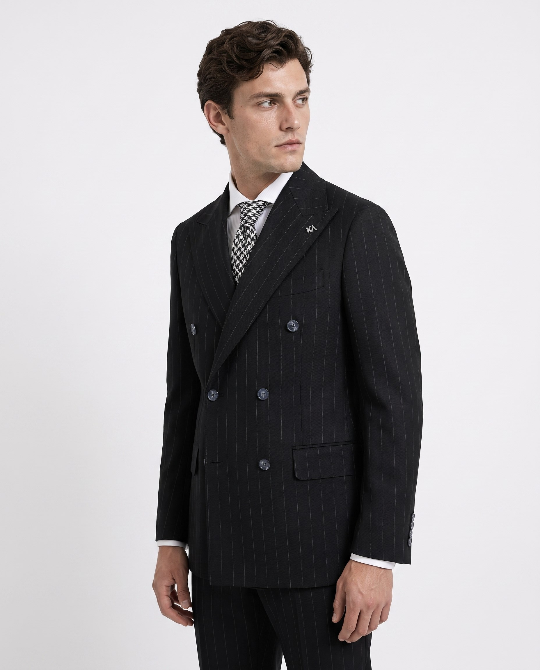 Sandy  Cross-Over Suit Black