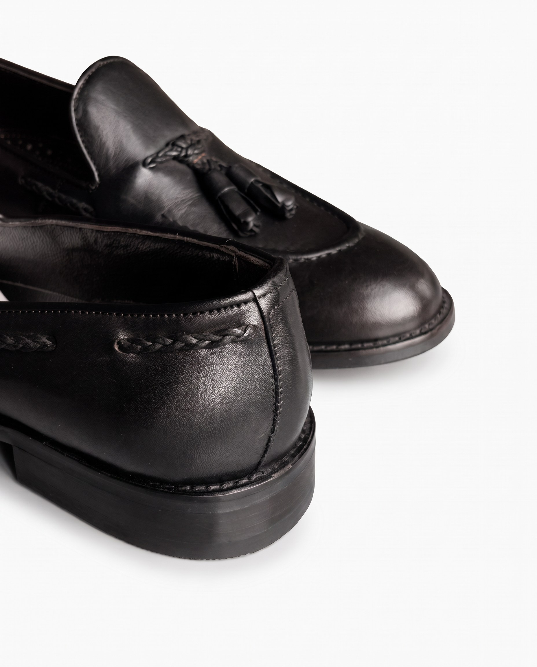 Loafers Shoes Black  Santo