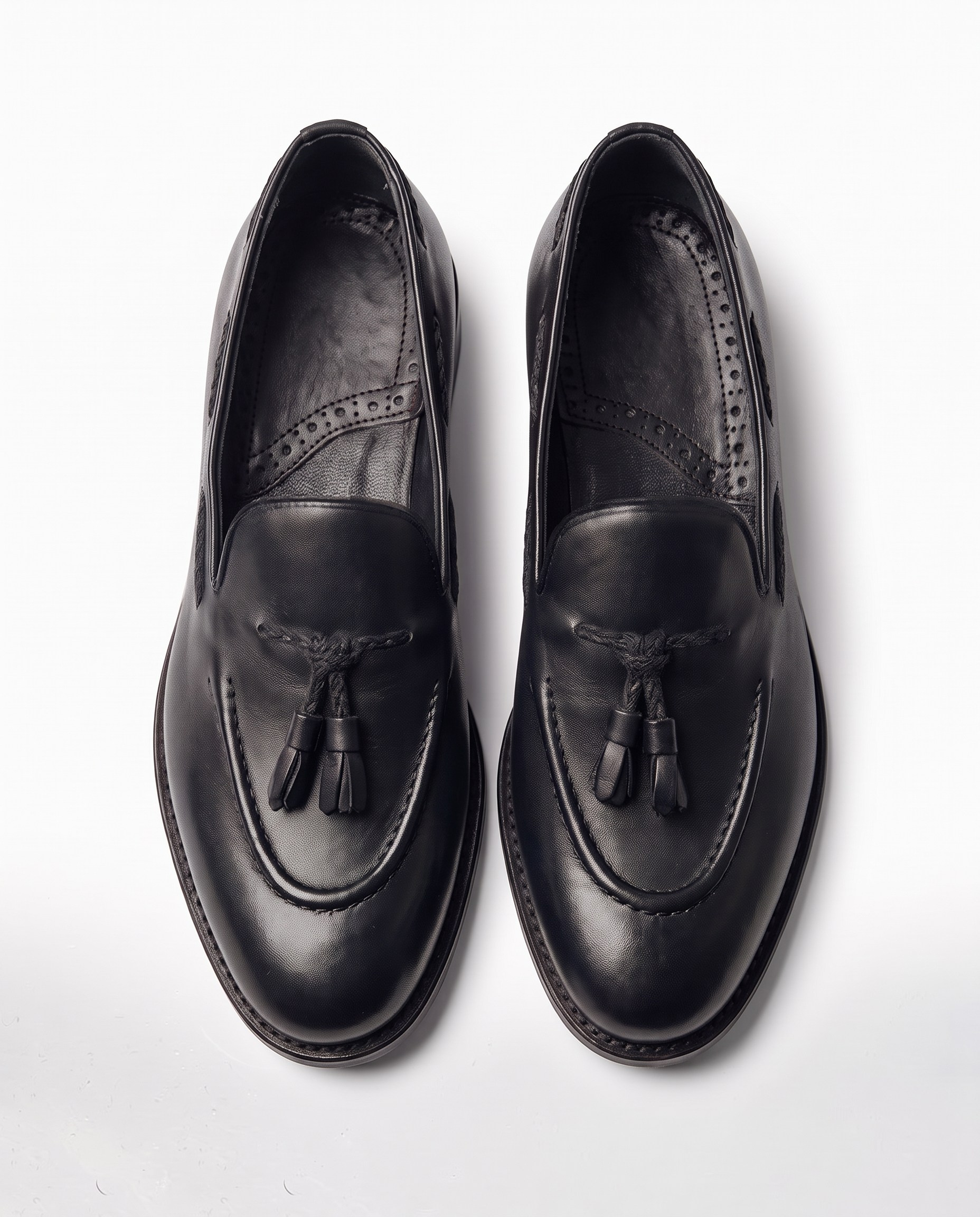 Loafers Shoes Black  Santo