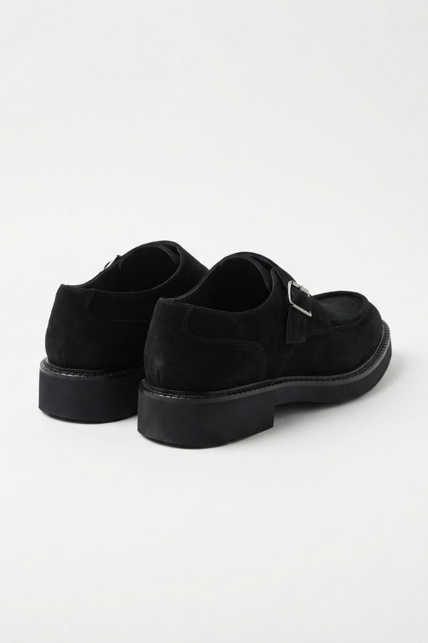 Loafers Black  Süet