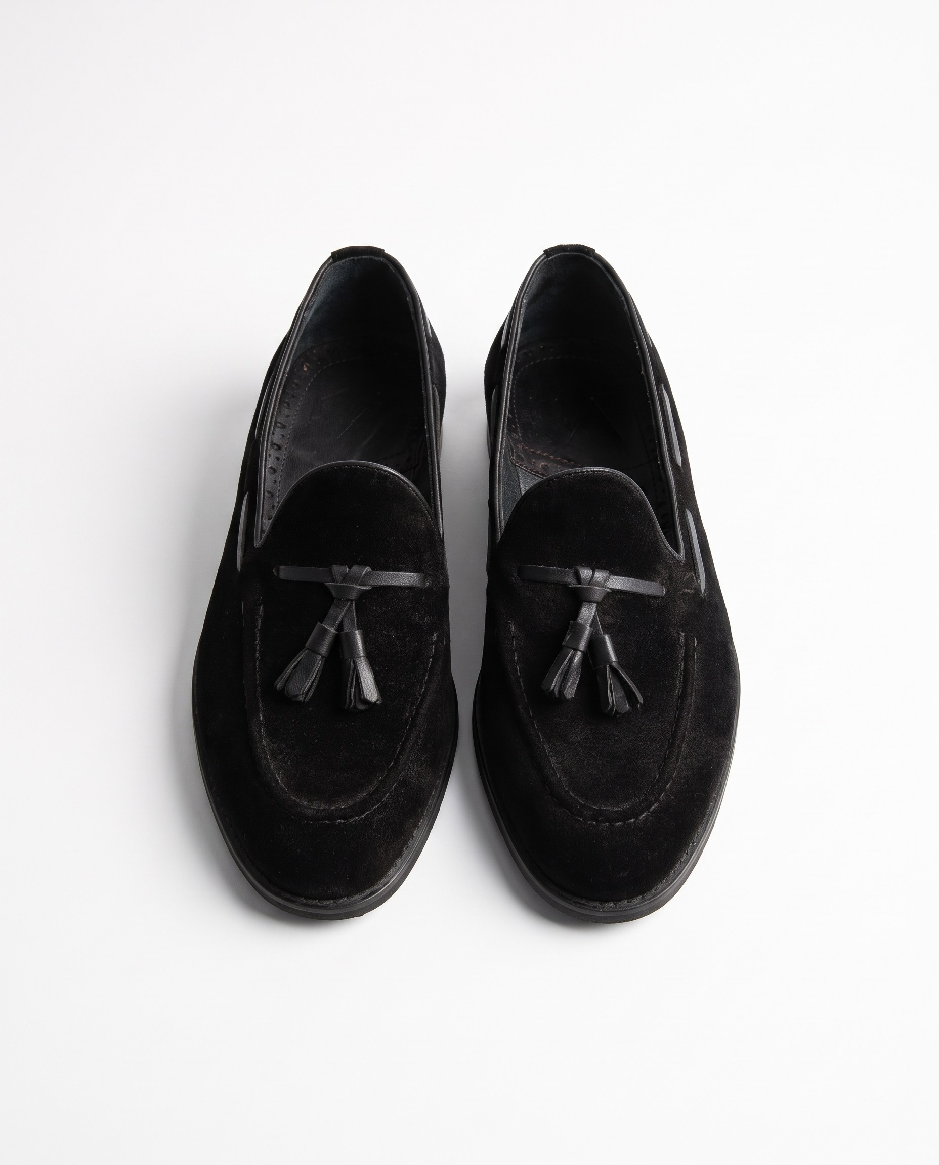 Loafers Black  Süet