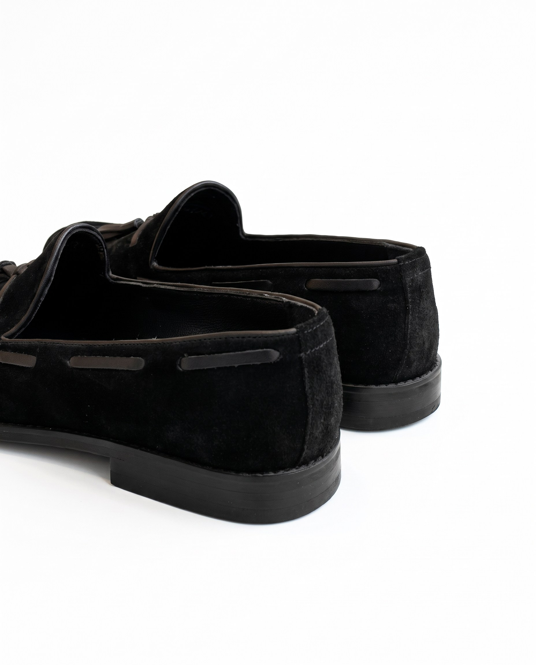 Loafers Black  Süet