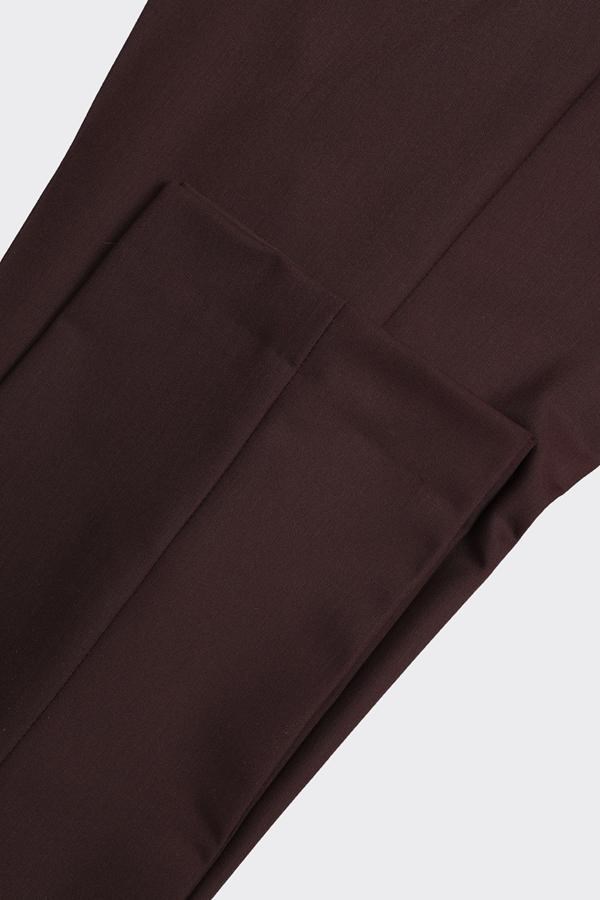Slim Fit Pantolon Kahverengi