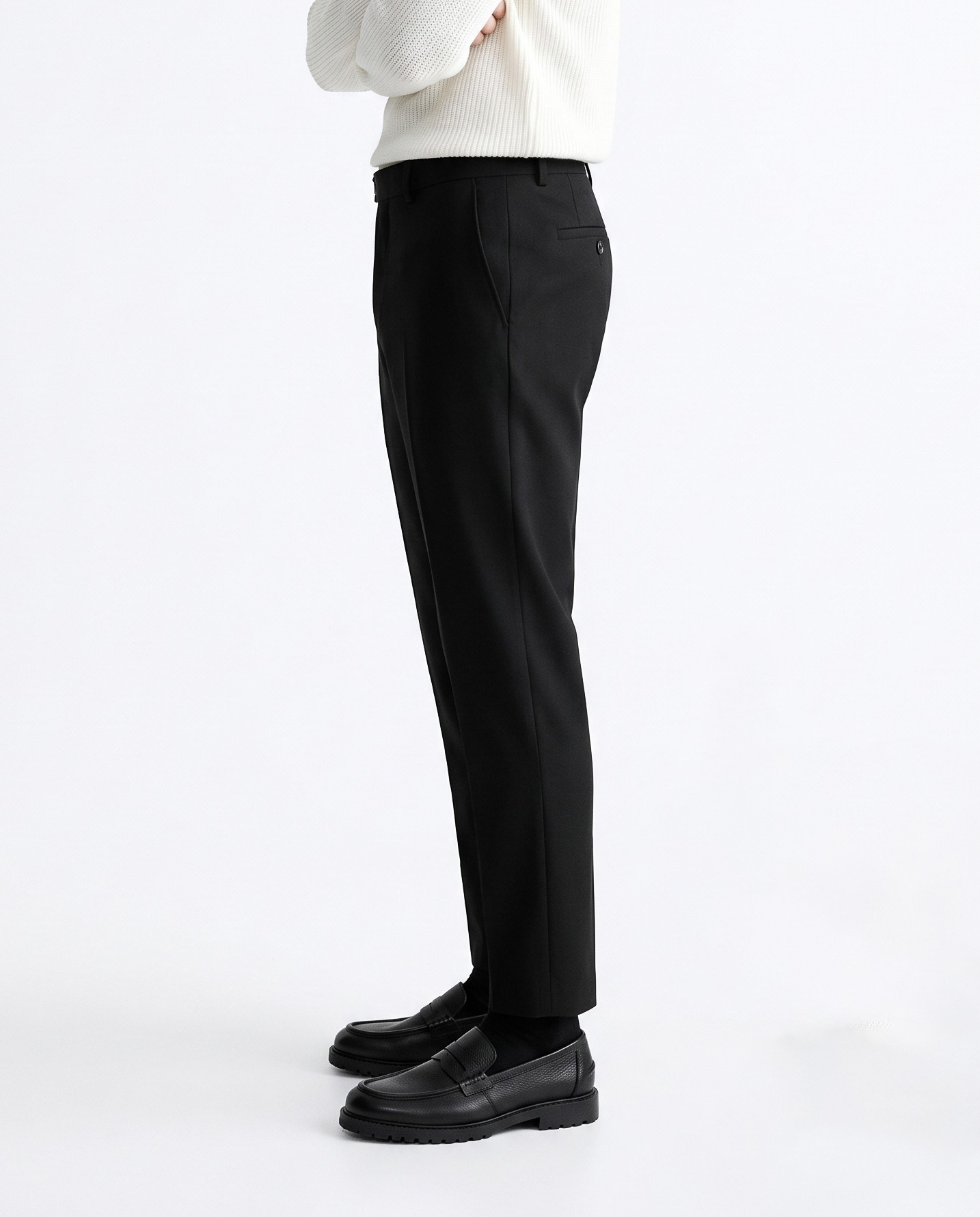 Alessa Slim Fit Pantolon Siyah