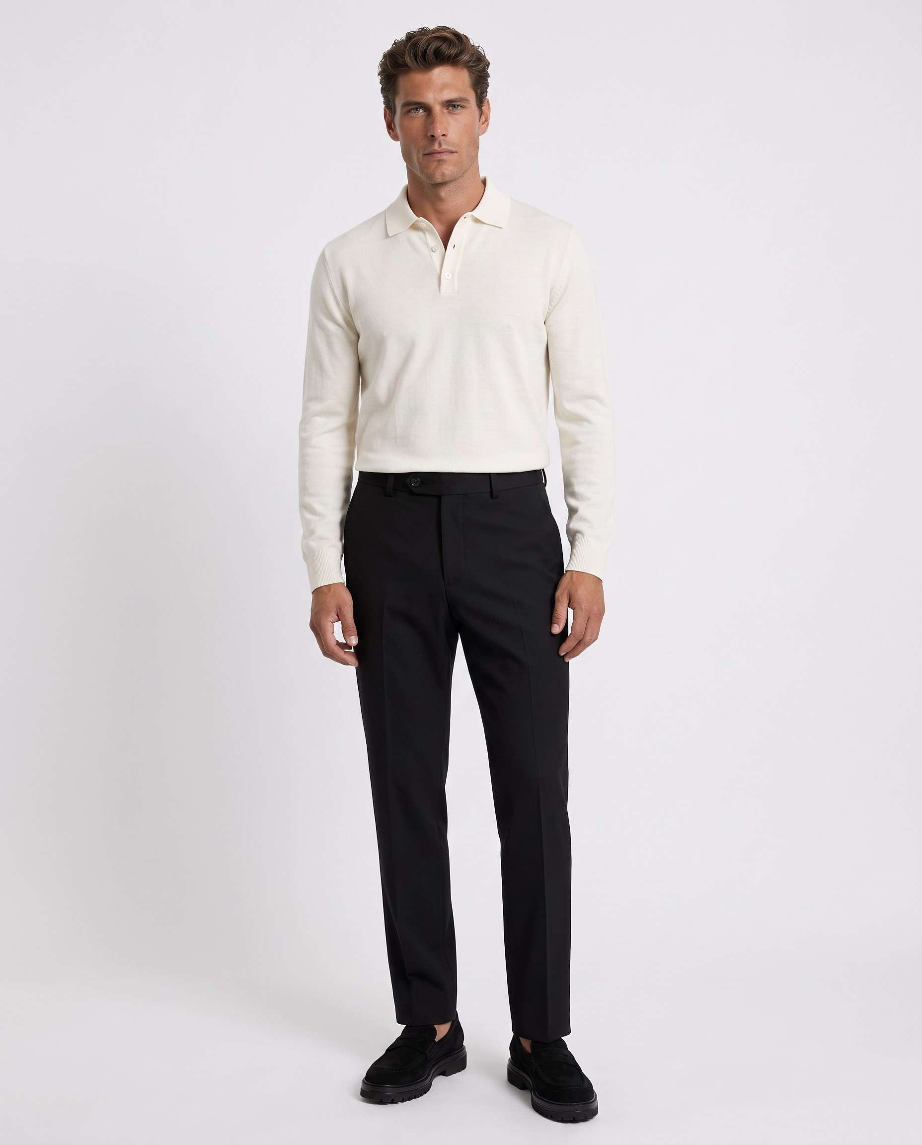 Sante Slim Fit Pantolon Siyah