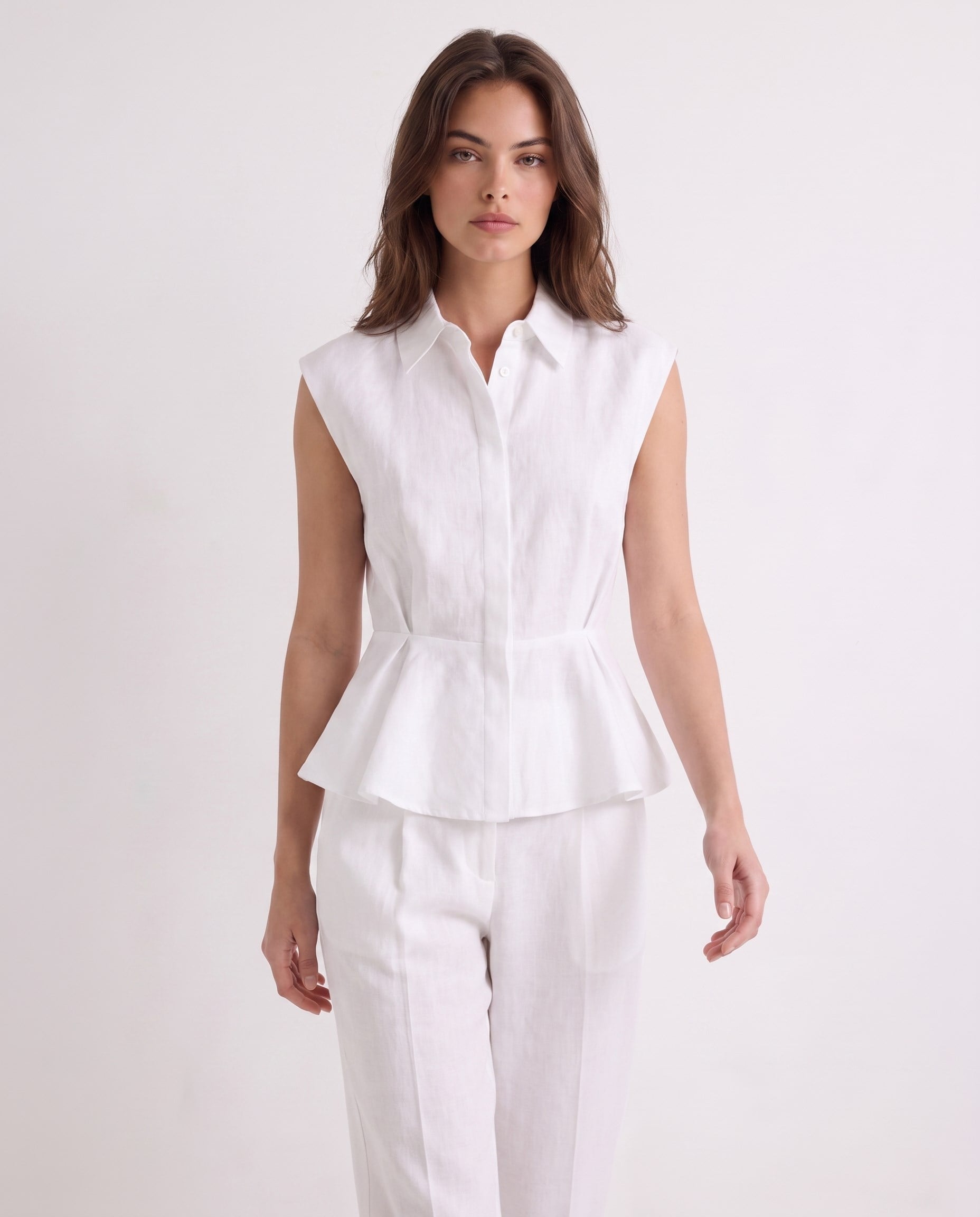 Soleil Shirt White