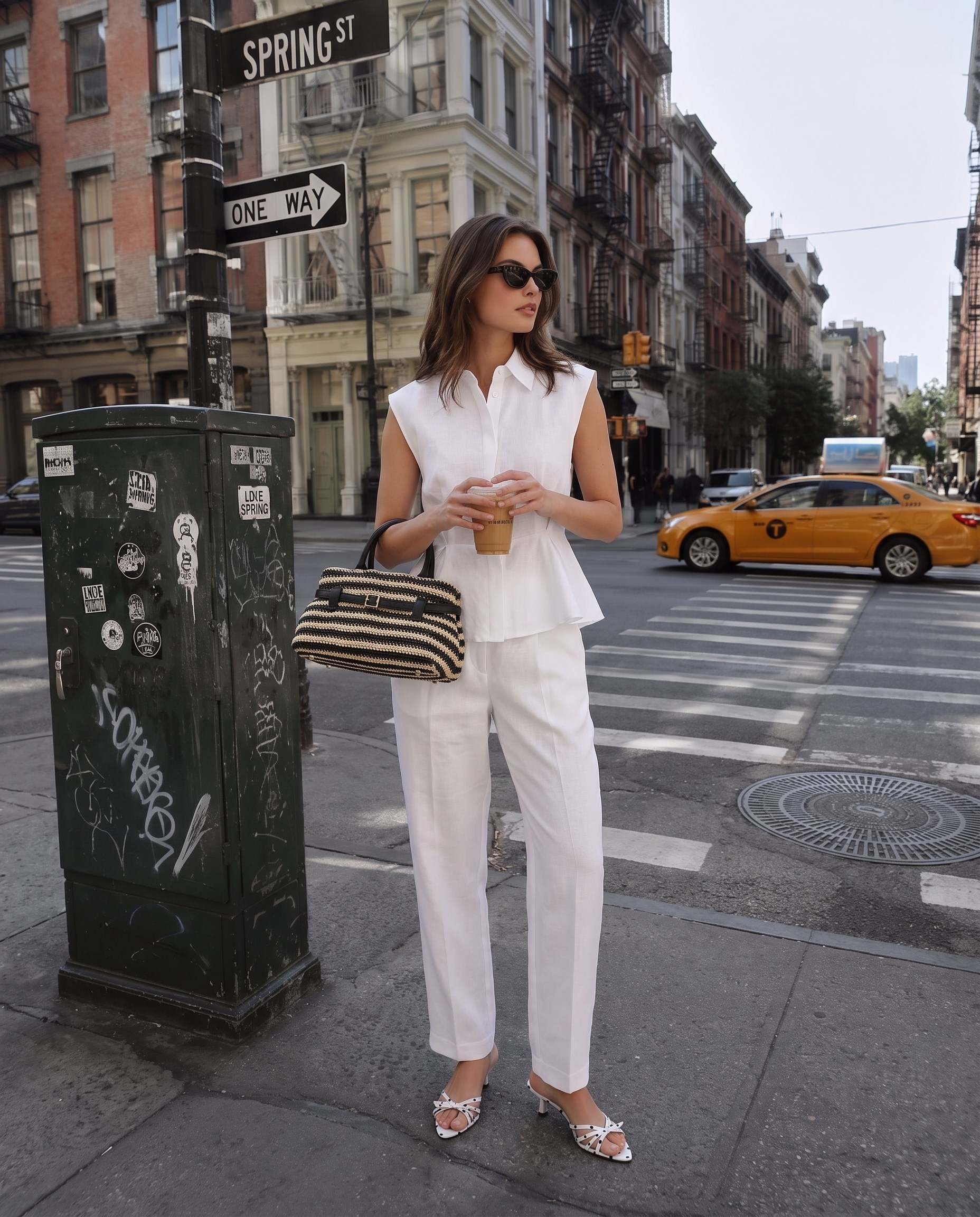 Soleil Shirt White