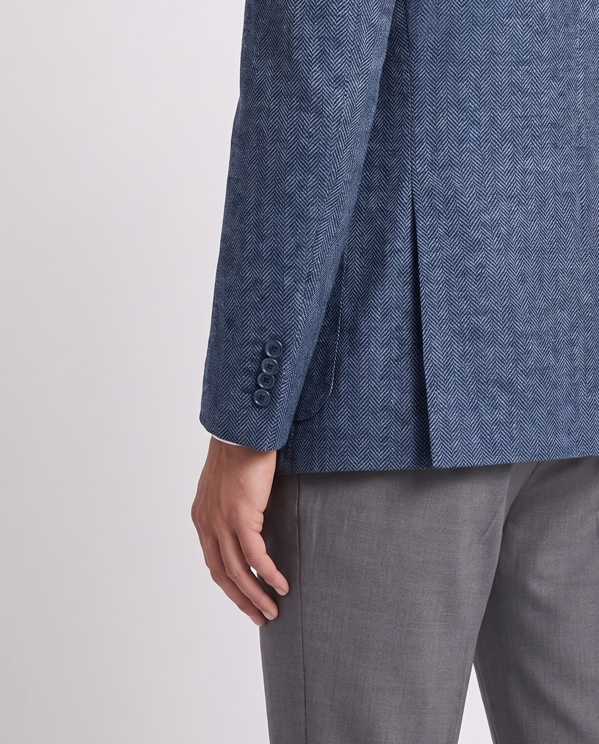 Chester Cross-Front Jacket Navy
