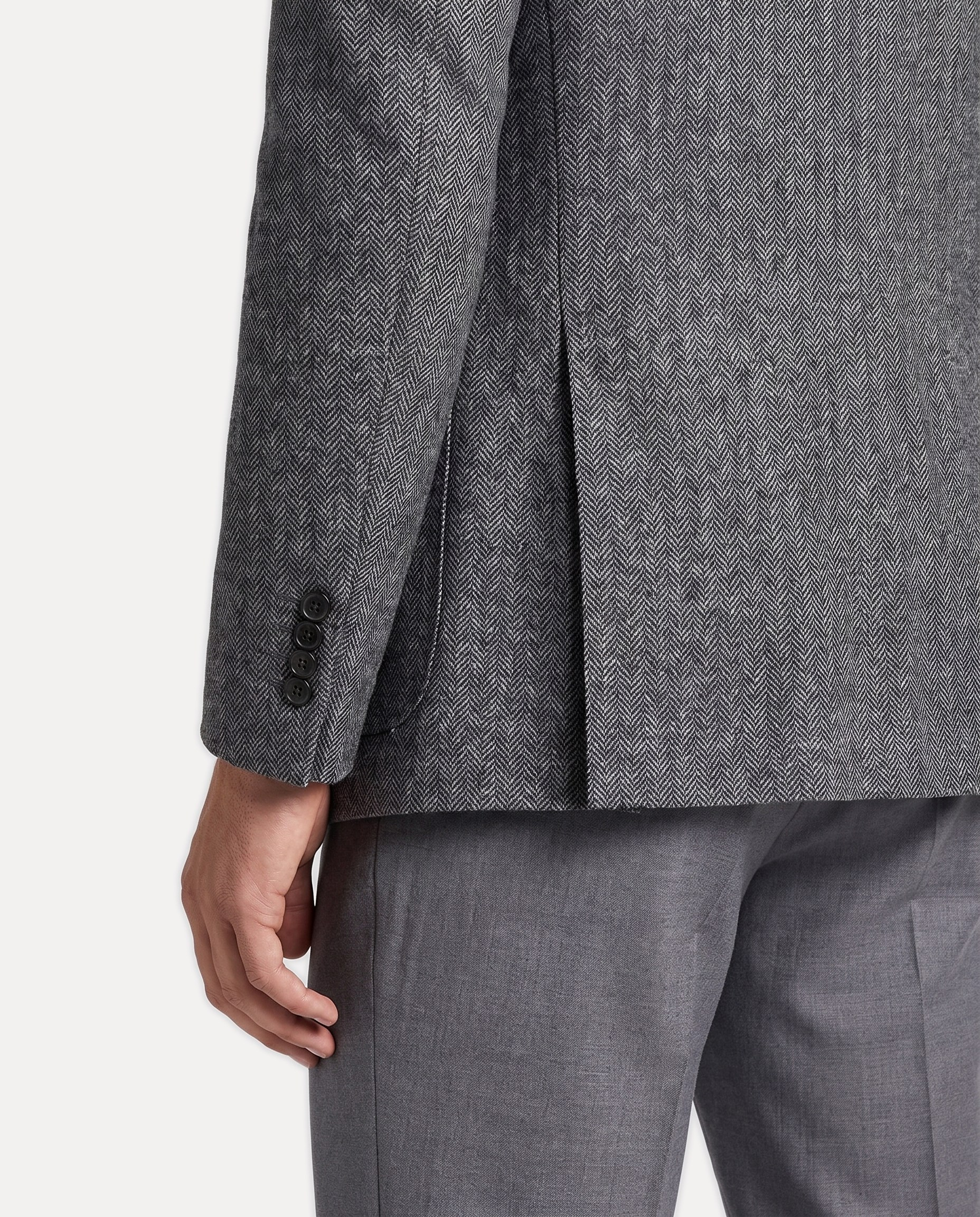 Chester Cross-Front Jacket Black