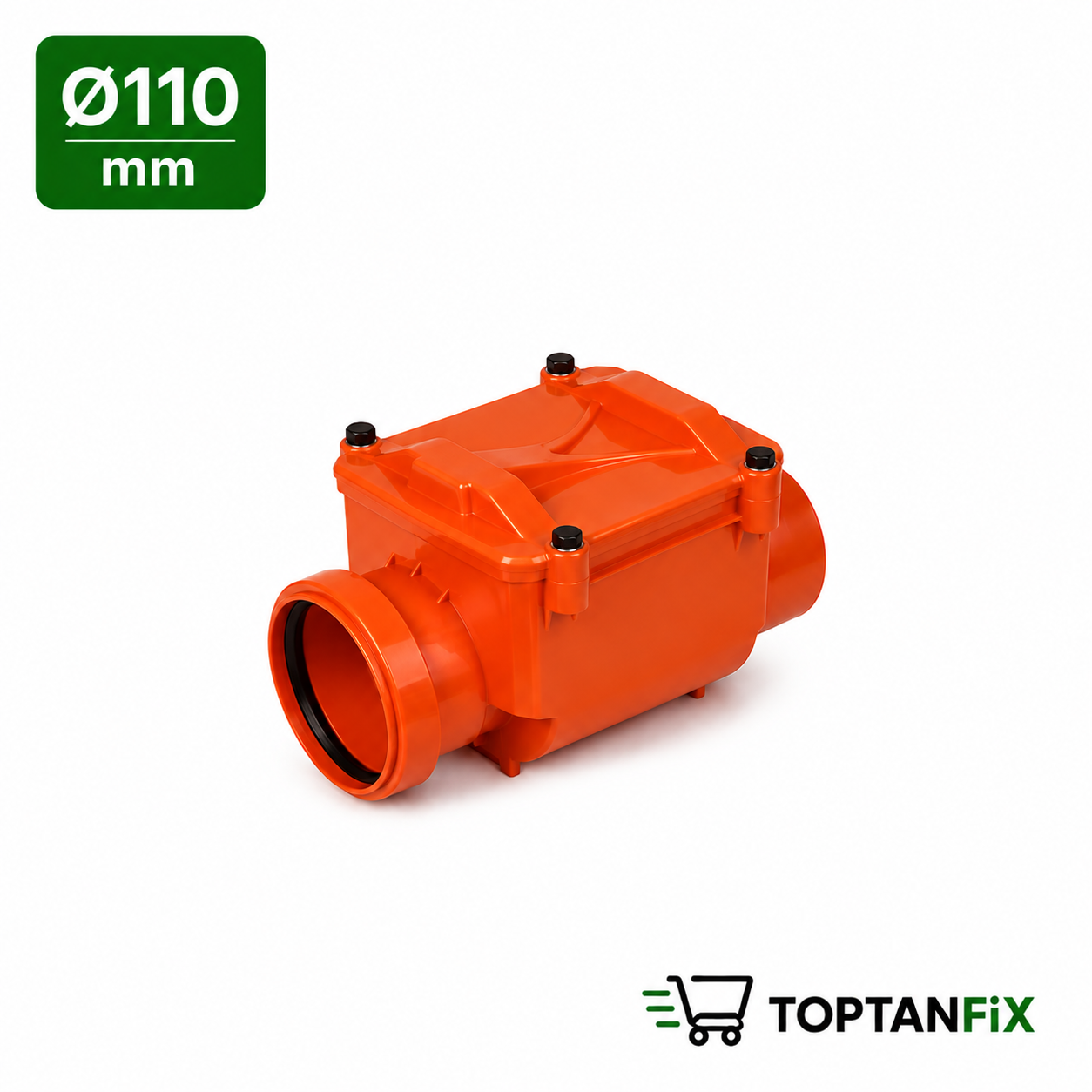  Pvc Atık Pis Su Çekvalf 110 mm