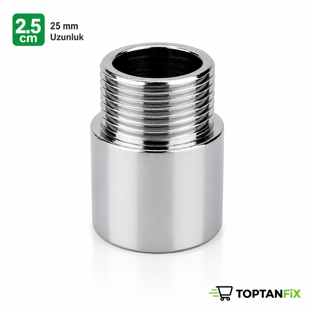1/2 Uzatma 2,5 cm
