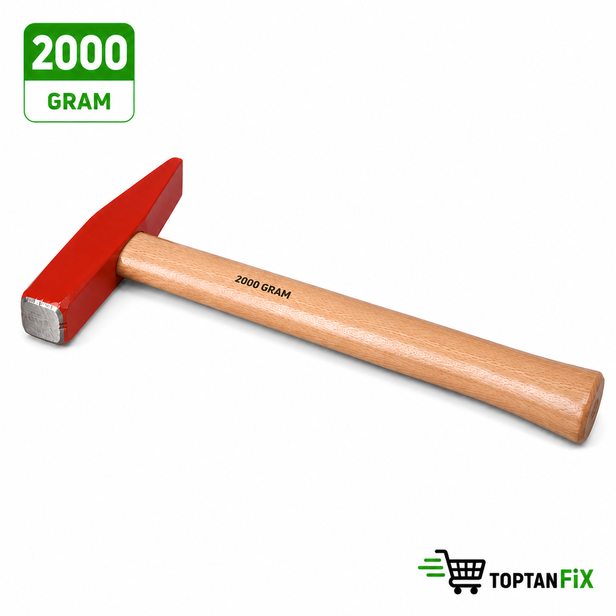 Ahşap Saplı Çekiç 2000 Gr