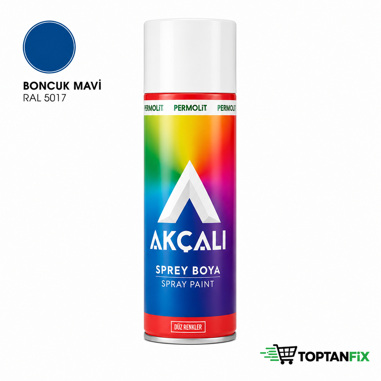 Akçalı 326 400 ml Boncuk Mavi Sprey Boya