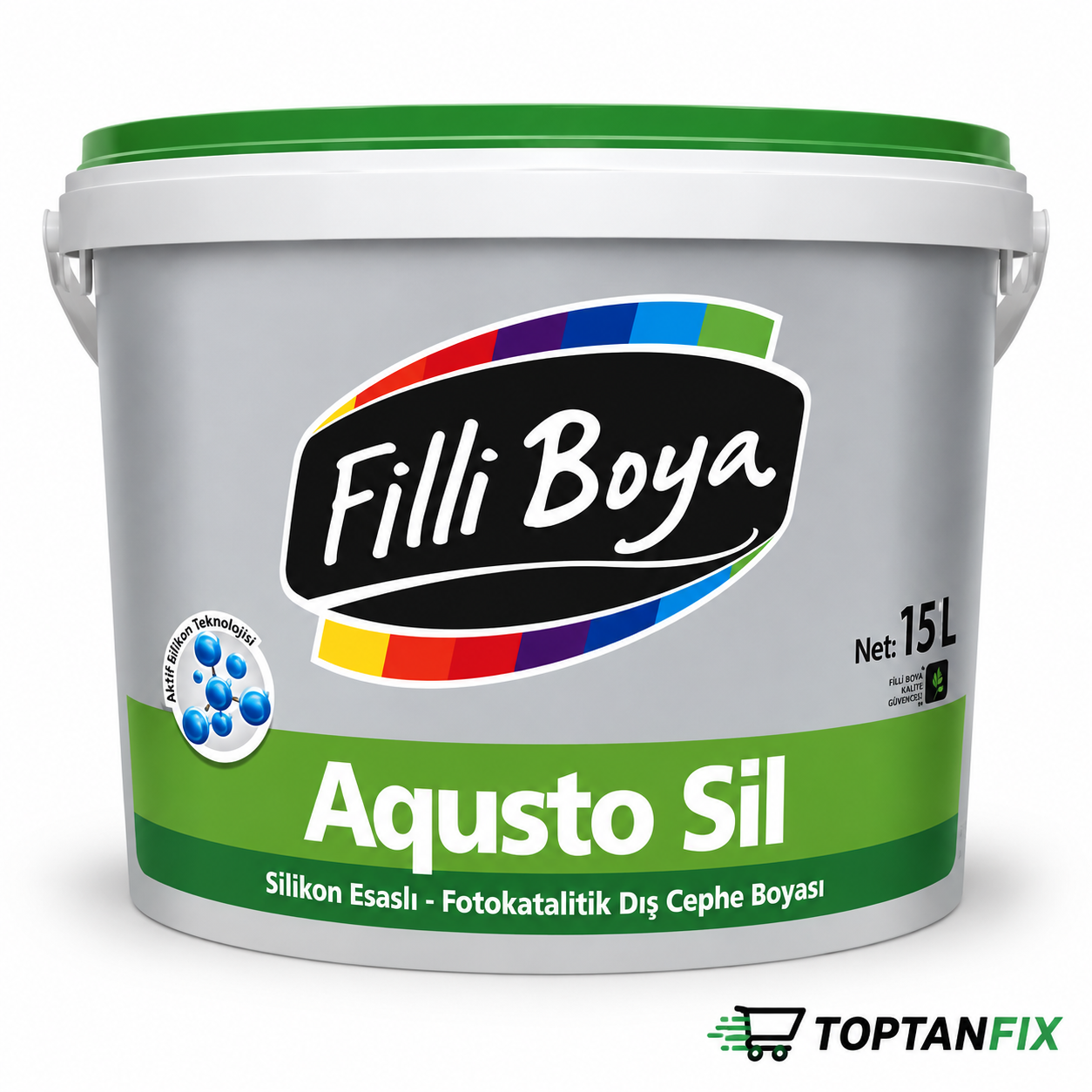 Filli Boya Aqusto Sil 15 lt Dış Cephe Boyası RG1
