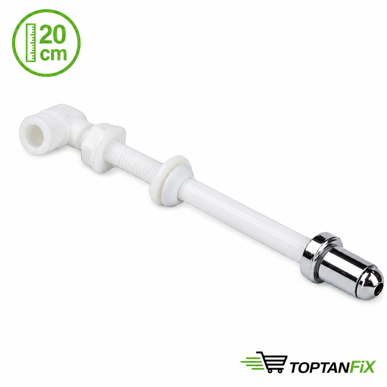 Krom Uçlu 20 cm Taharet Çubuğu