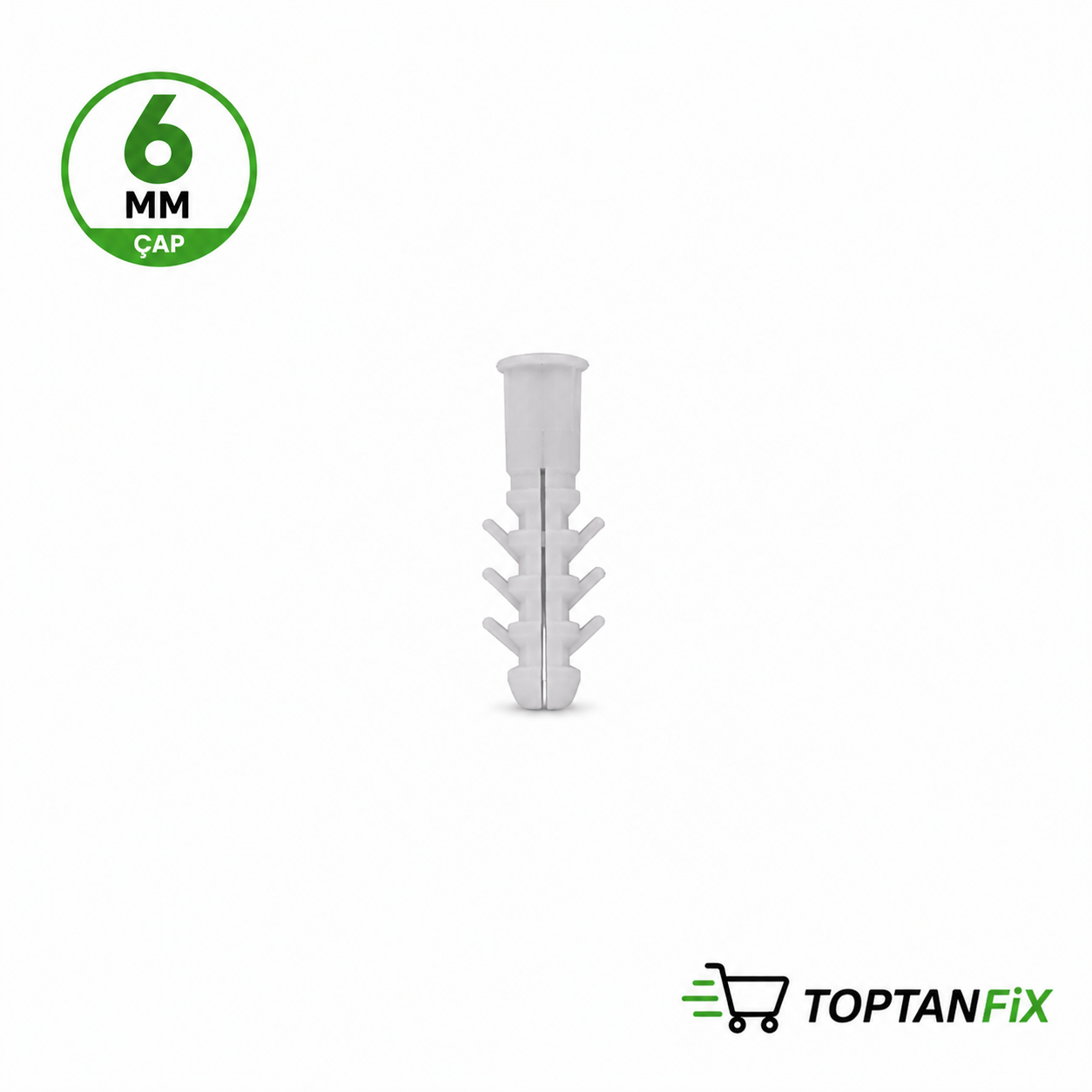 Plastik Dübel 6 mm (1000'li)