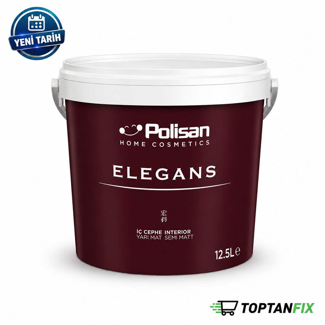 Polisan Elegans Yarı Mat 12.5 lt İç Cephe Boyası
