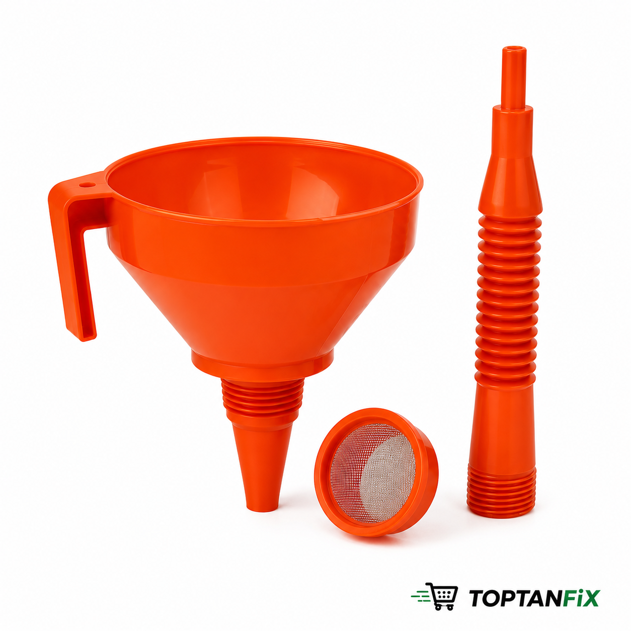 Süzgeçli Plastik Huni
