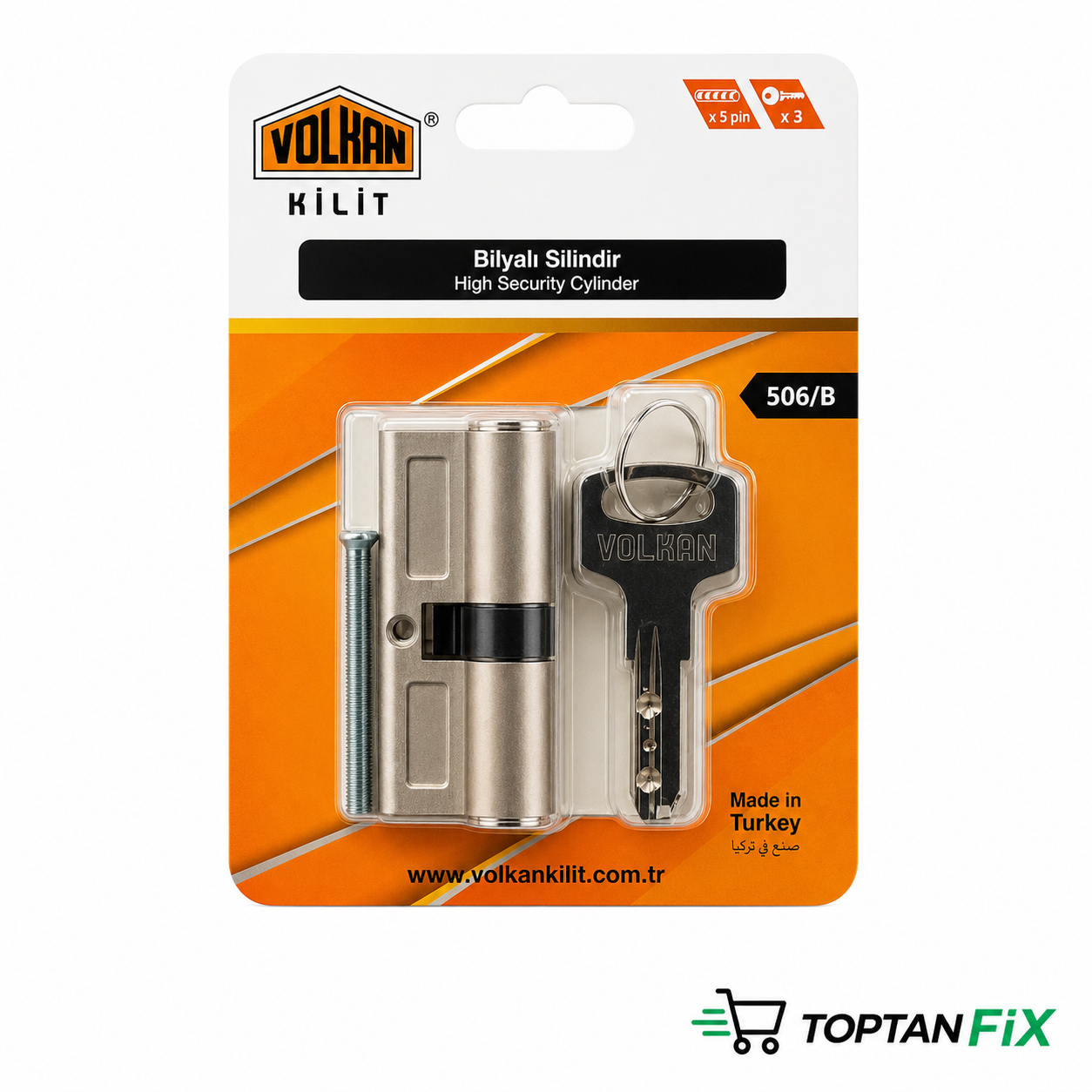 Volkan Bilyalı Barel 68 Mm 3 Anahtarlı