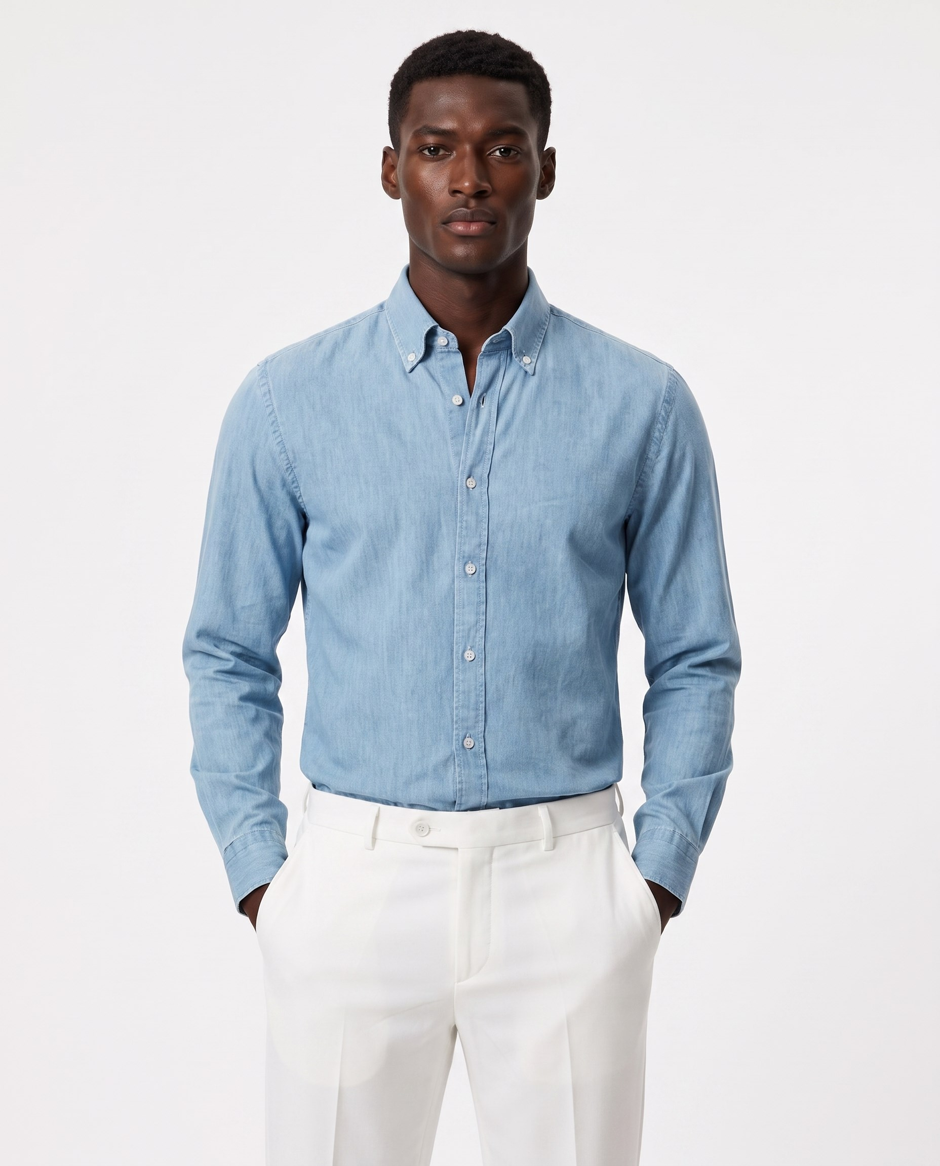 Button-Down Shirt Blue