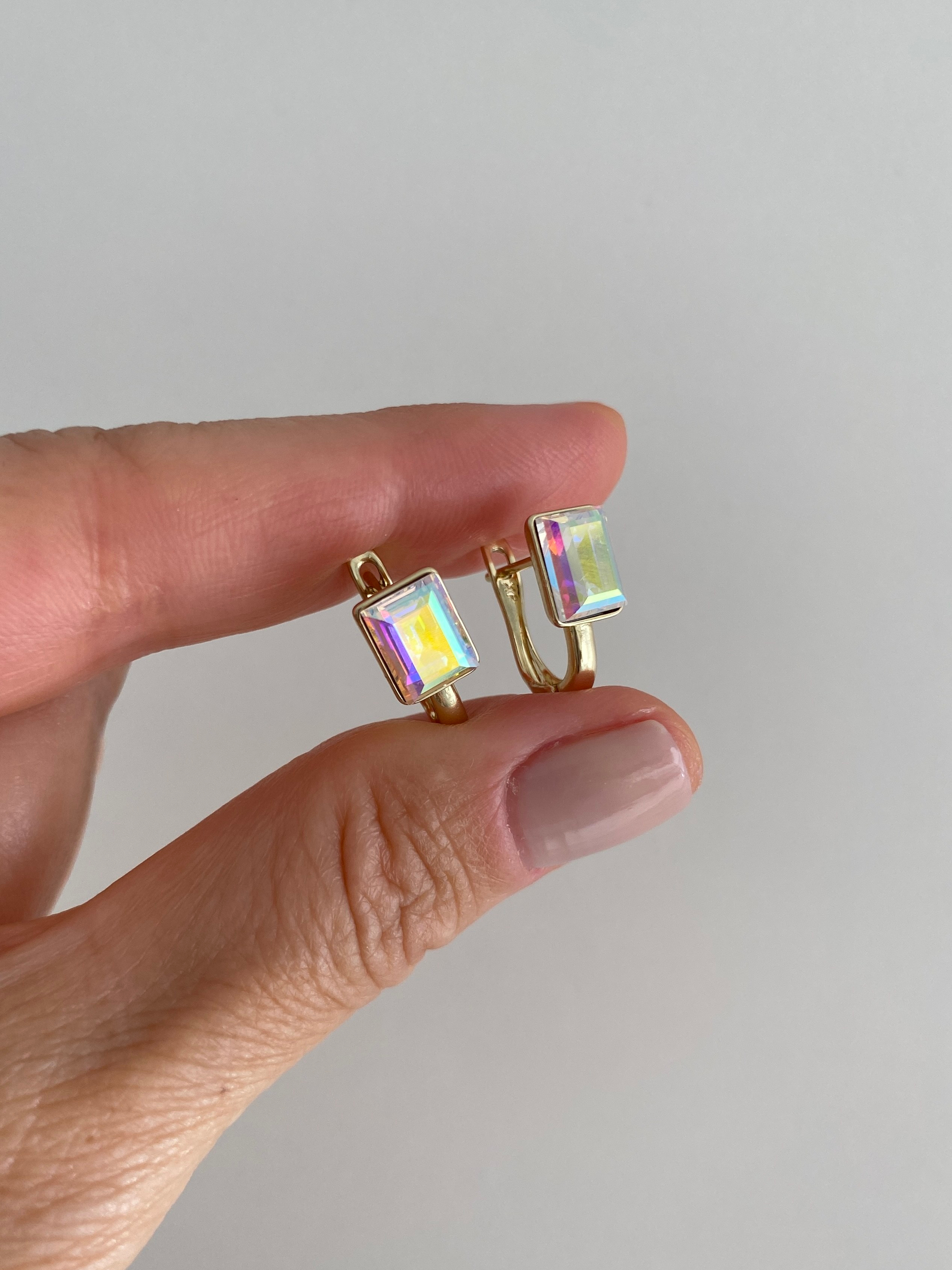 Özel Seri Swarovski Taşlı Küpe