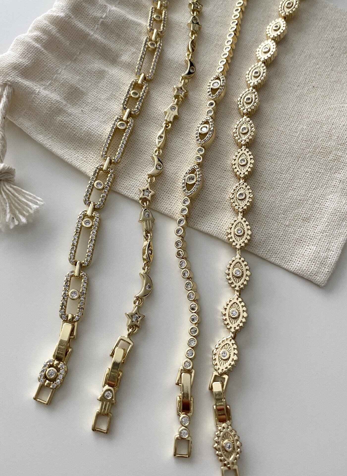 Taşlı Ataç Bileklik