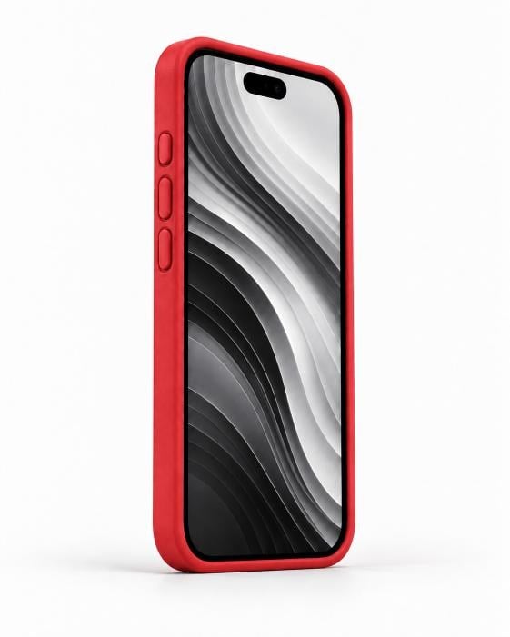 Triton Iphone 14 Pro Max Mavi Kılıf Magsafe Özellikli Deri Kılıf