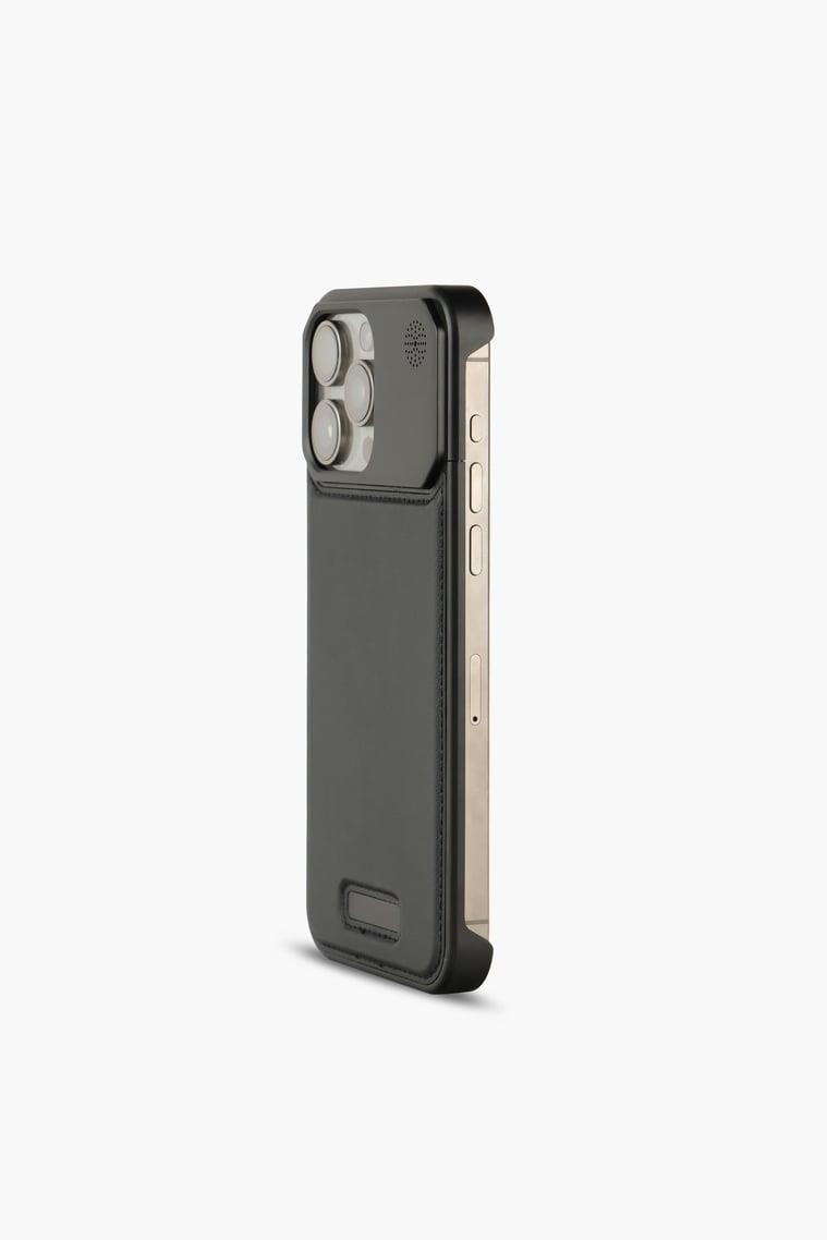 Therock 15 Pro Siyah Magsafe Özellikli Alüminyum Alaşımlı Hakiki Deri,Kokulu Metal Kızaklı Telefon Kılıfı15 proWATCHOFROYALTherockTherock 15 Pro Siyah Magsafe Özellikli Alüminyum Alaşımlı Hakiki Deri,Kokulu Metal Kızaklı Telefon Kılıfı