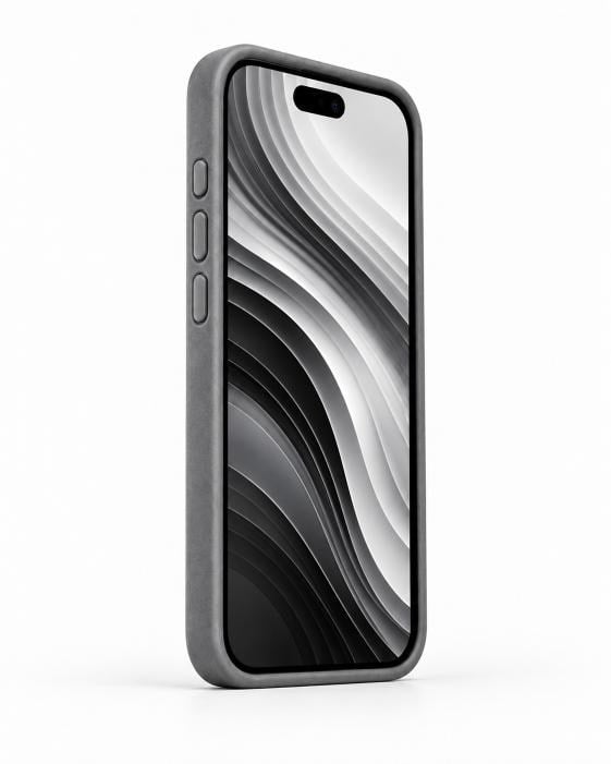 Luxe Iphone 16 Pro Max Gri Manyetik Özellikli Kılıf