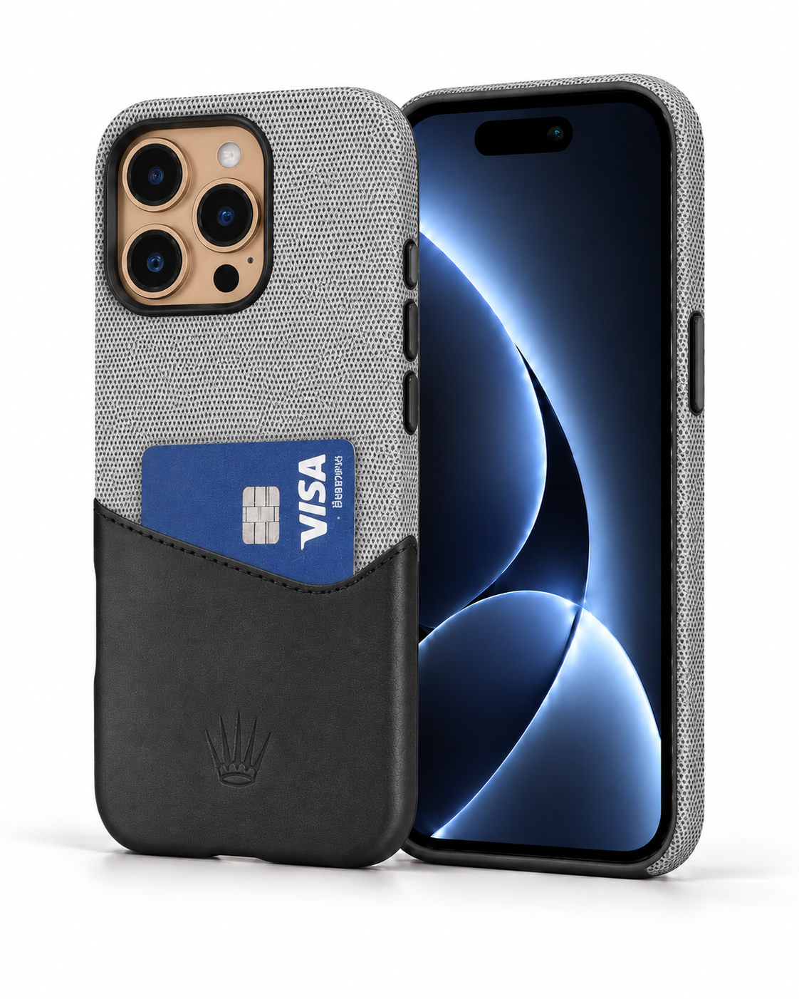 Nova Iphone 16 Pro Max Deri Kartlıklı Telefon Kılıfı Gri-Siyah 16 Pro Max Telefon KılıfıWATCHOFROYALnovaNova Iphone 16 Pro Max Deri Kartlıklı Telefon Kılıfı Gri-Siyah 