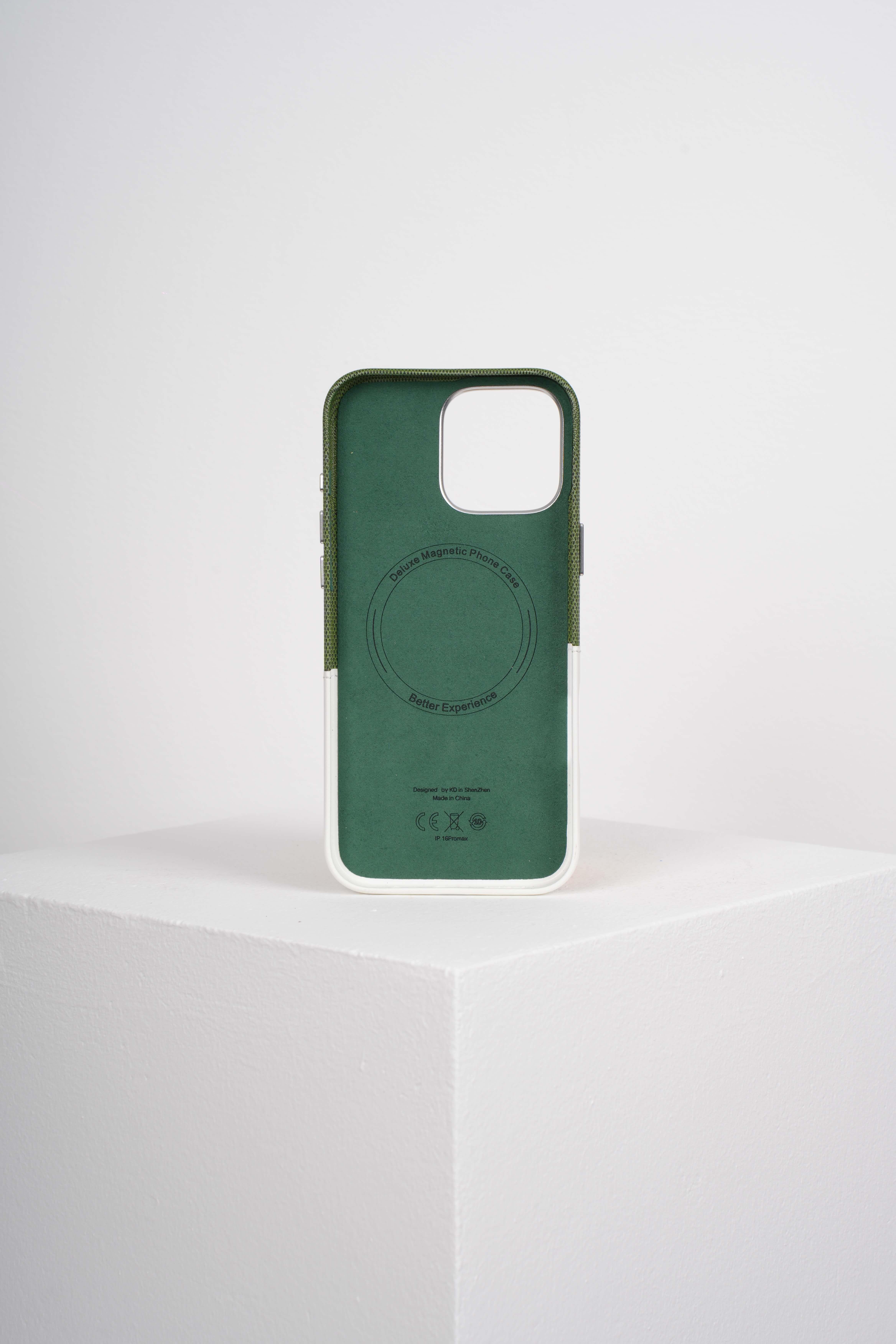 Nova Iphone 16 Pro Deri Kartlıklı Telefon Kılıfı Yeşil-Beyaz Şık ve Koruyucu16 ProWATCHOFROYALnovaNova Iphone 16 Pro Deri Kartlıklı Telefon Kılıfı Yeşil-Beyaz Şık ve Koruyucu