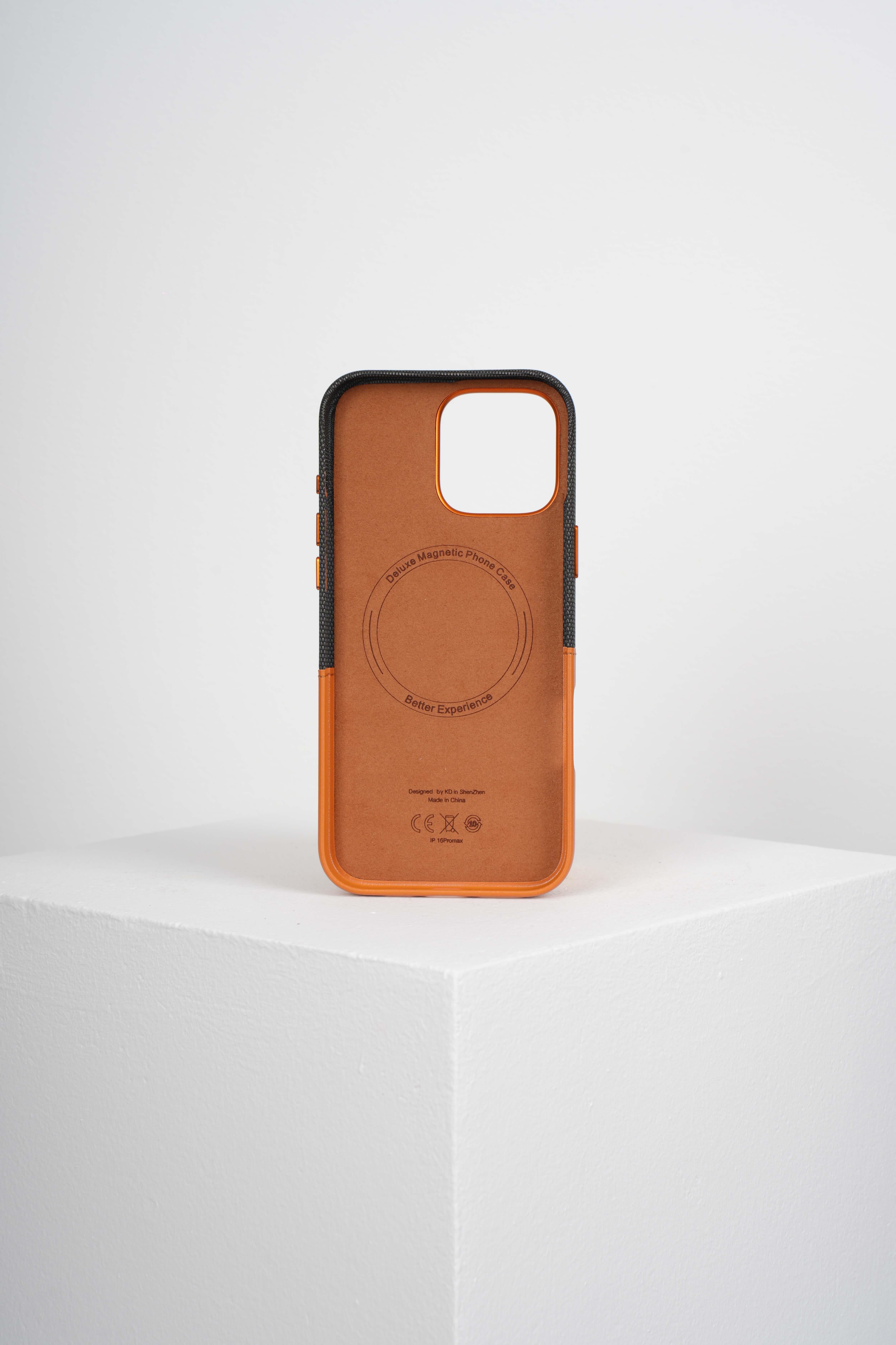 Nova Iphone 16 Pro Deri Kartlıklı Telefon Kılıfı Turuncu-Siyah Şık ve Koruyucu16 ProWATCHOFROYALnovaNova Iphone 16 Pro Deri Kartlıklı Telefon Kılıfı Turuncu-Siyah Şık ve Koruyucu