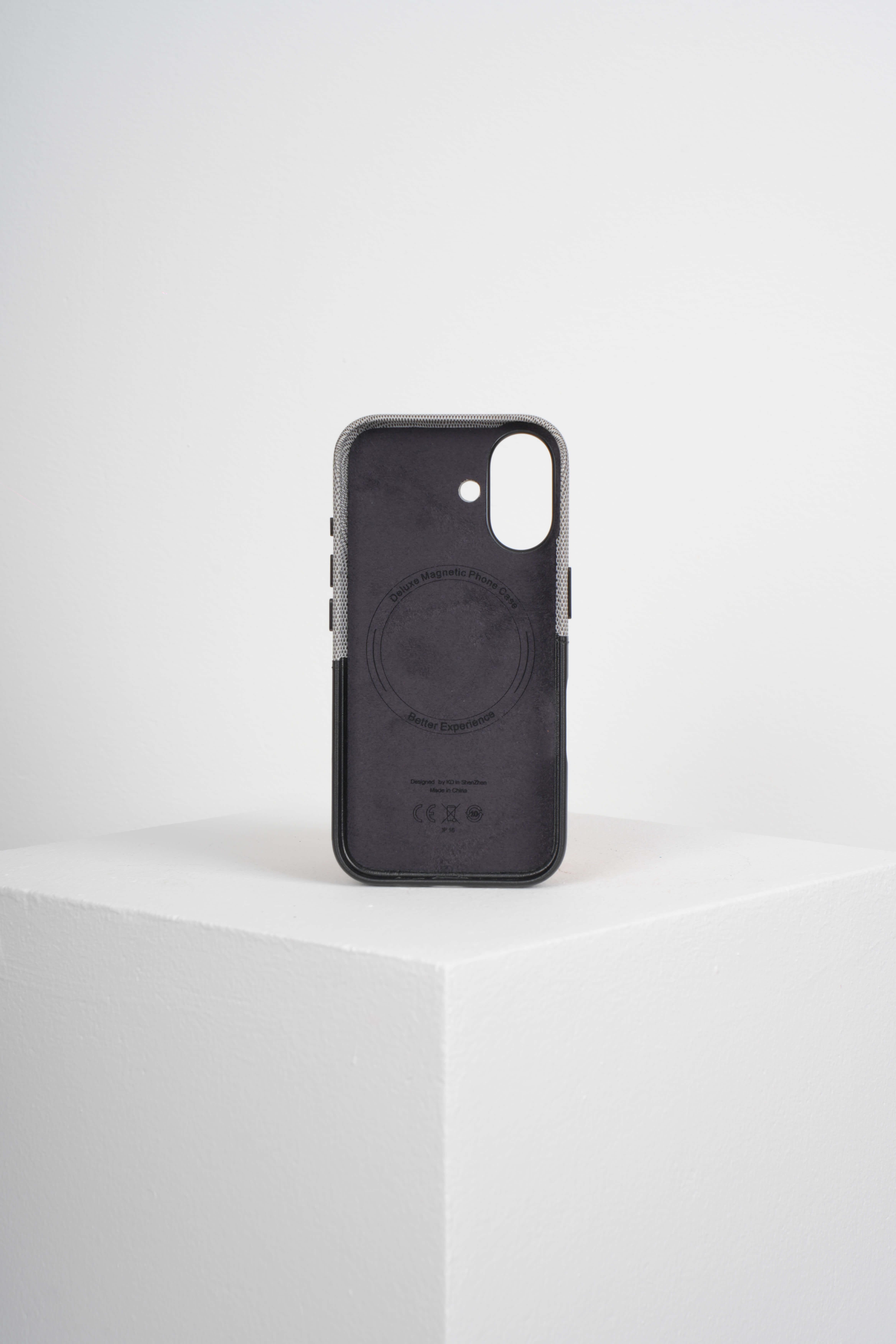 Nova Iphone 16 Deri Kartlıklı Telefon Kılıfı Siyah-Gri Şık ve Koruyucu16WATCHOFROYALnovaNova Iphone 16 Deri Kartlıklı Telefon Kılıfı Siyah-Gri Şık ve Koruyucu