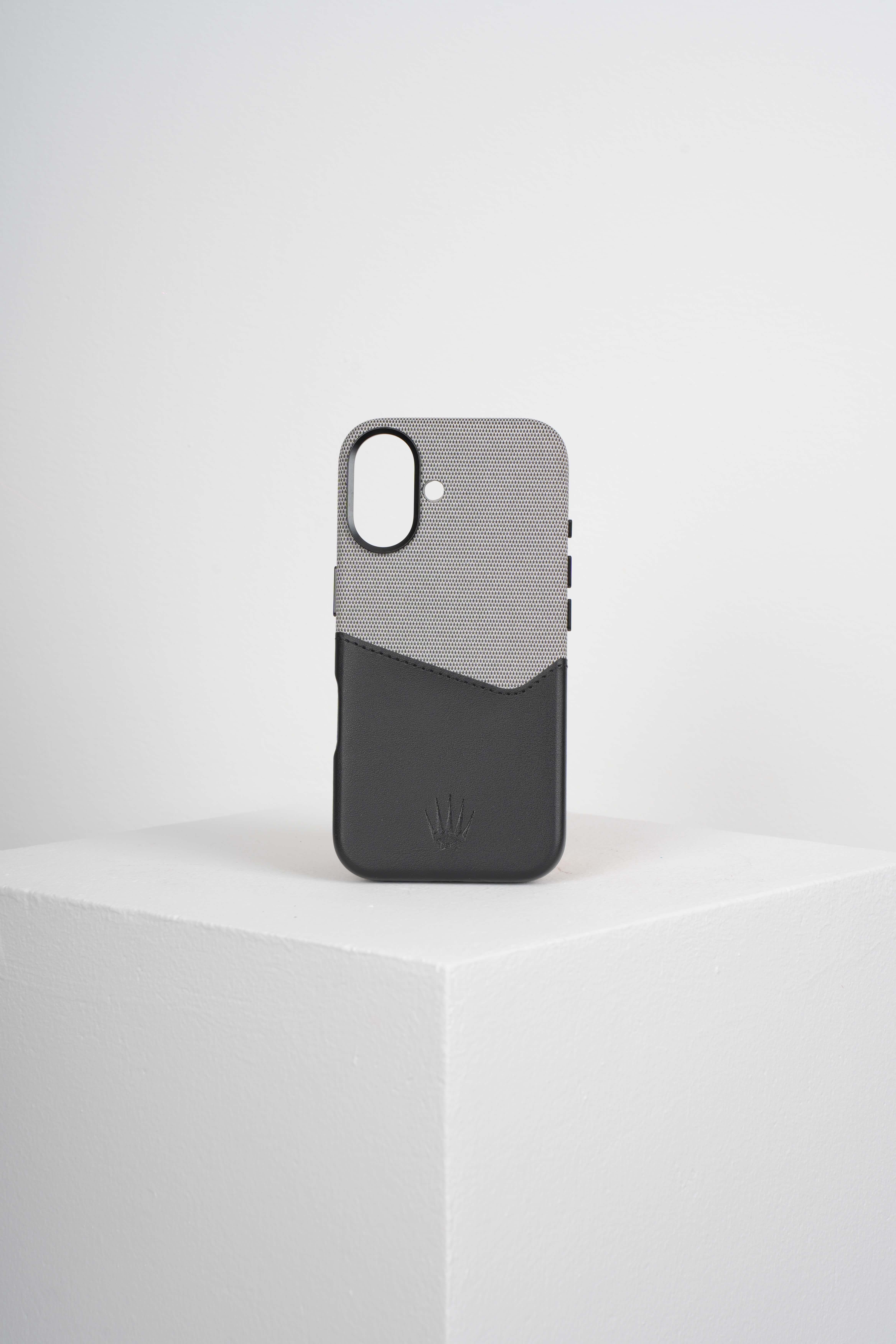 Nova Iphone 16 Deri Kartlıklı Telefon Kılıfı Siyah-Gri Şık ve Koruyucu16WATCHOFROYALnovaNova Iphone 16 Deri Kartlıklı Telefon Kılıfı Siyah-Gri Şık ve Koruyucu