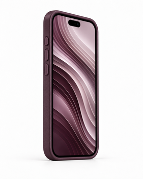 Bexocase Iphone 18 Pro Max Mor Manyetik Özellikli Deri Kılıf 