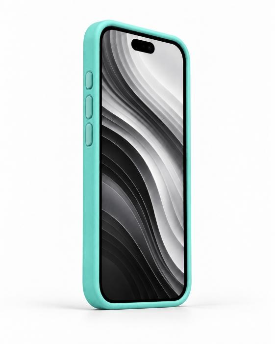 Triton Iphone 14 Pro Max Su Yeşili Kılıf Magsafe Özellikli Deri Kılıf