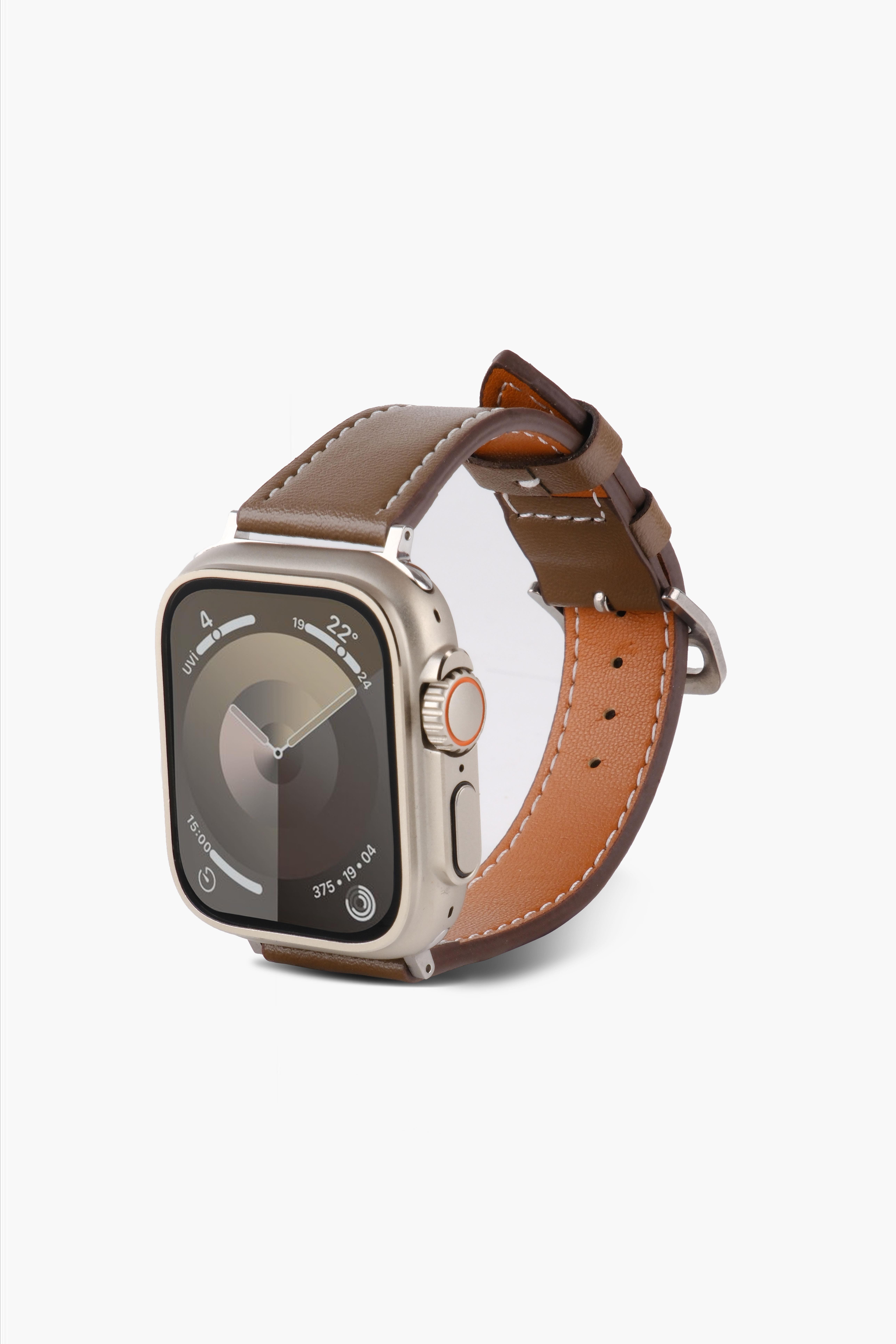 Apple %100 Hakiki Deri Saat Kordonu Taba watch ultra 9 8 7 6 SE 5  49mm 45 mm 44 mm 42 mmApple KordonWATCHOFROYALapplederiApple %100 Hakiki Deri Saat Kordonu Taba watch ultra 9 8 7 6 SE 5  49mm 45 mm 44 mm 42 mm