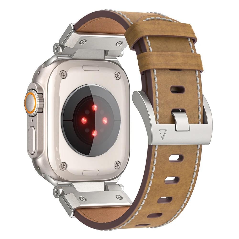 Apple Saat Kordonu Light Brown Crazy Horse Ultra 2 49mm bant 42mm 44mm 45mm Mecha bilezik için IWatch serisi 9 8 7 6 5 4 Se 3 2Apple KordonWATCHOFROYALMECHAKORDONApple Saat Kordonu Light Brown Crazy Horse Ultra 2 49mm bant 42mm 44mm 45mm Mecha bilezik için IWatch serisi 9 8 7 6 5 4 Se 3 2