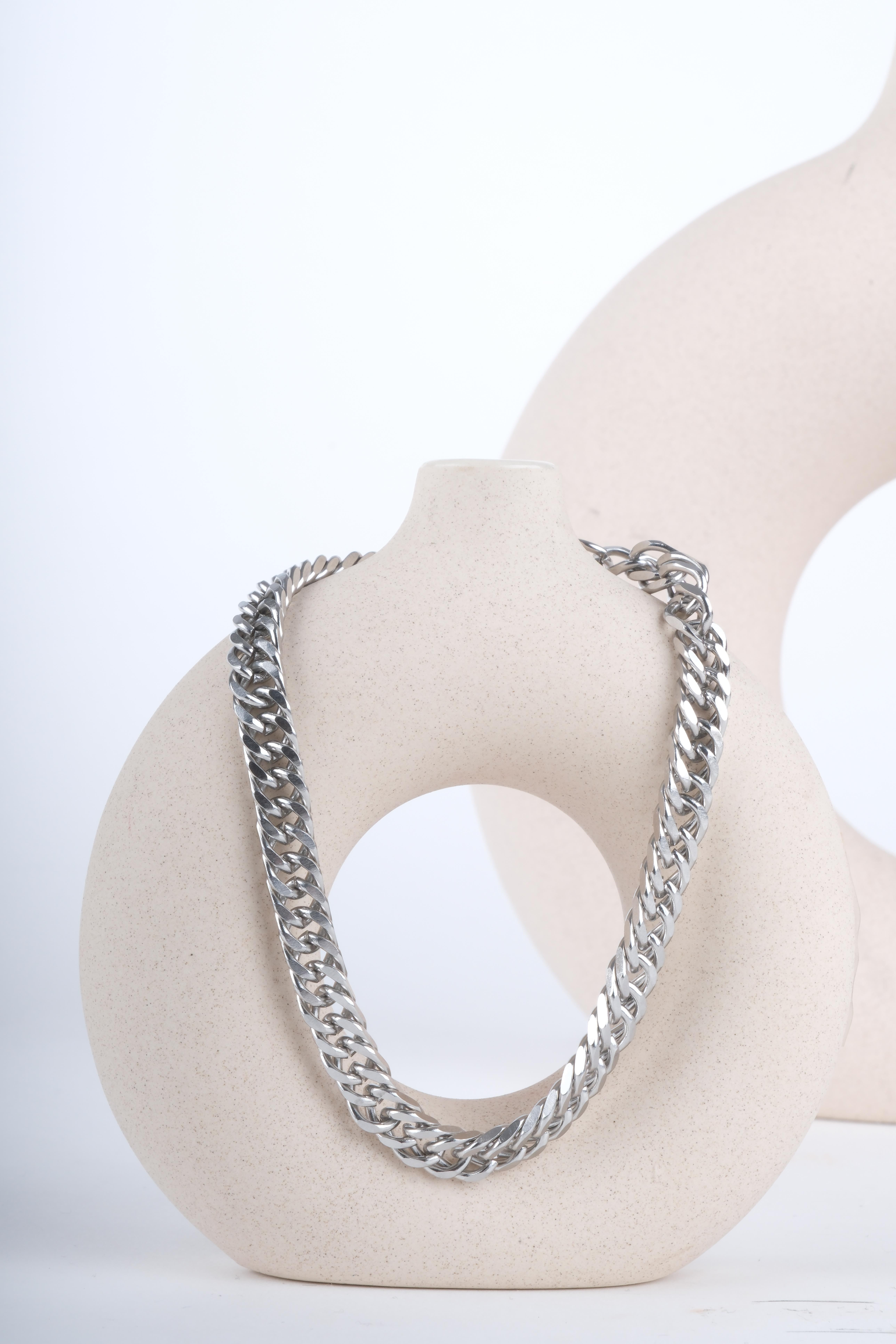 ALEON SILVER ÇELİK BİLEKLİK BileklikWATCHOFROYALALEONALEON SILVER ÇELİK BİLEKLİK 